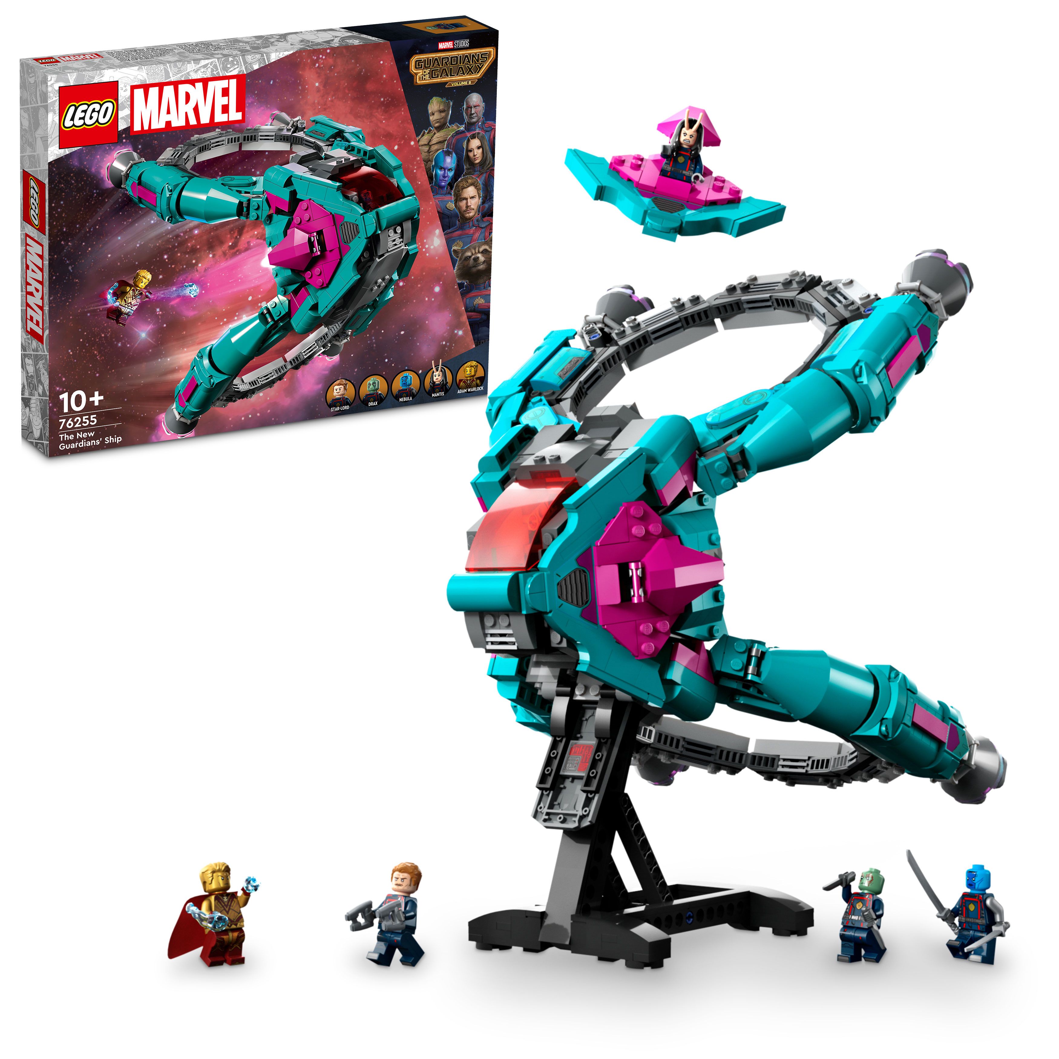 LEGO Marvel The Hoopty Super Hero Spaceship Building Toy Set 76232