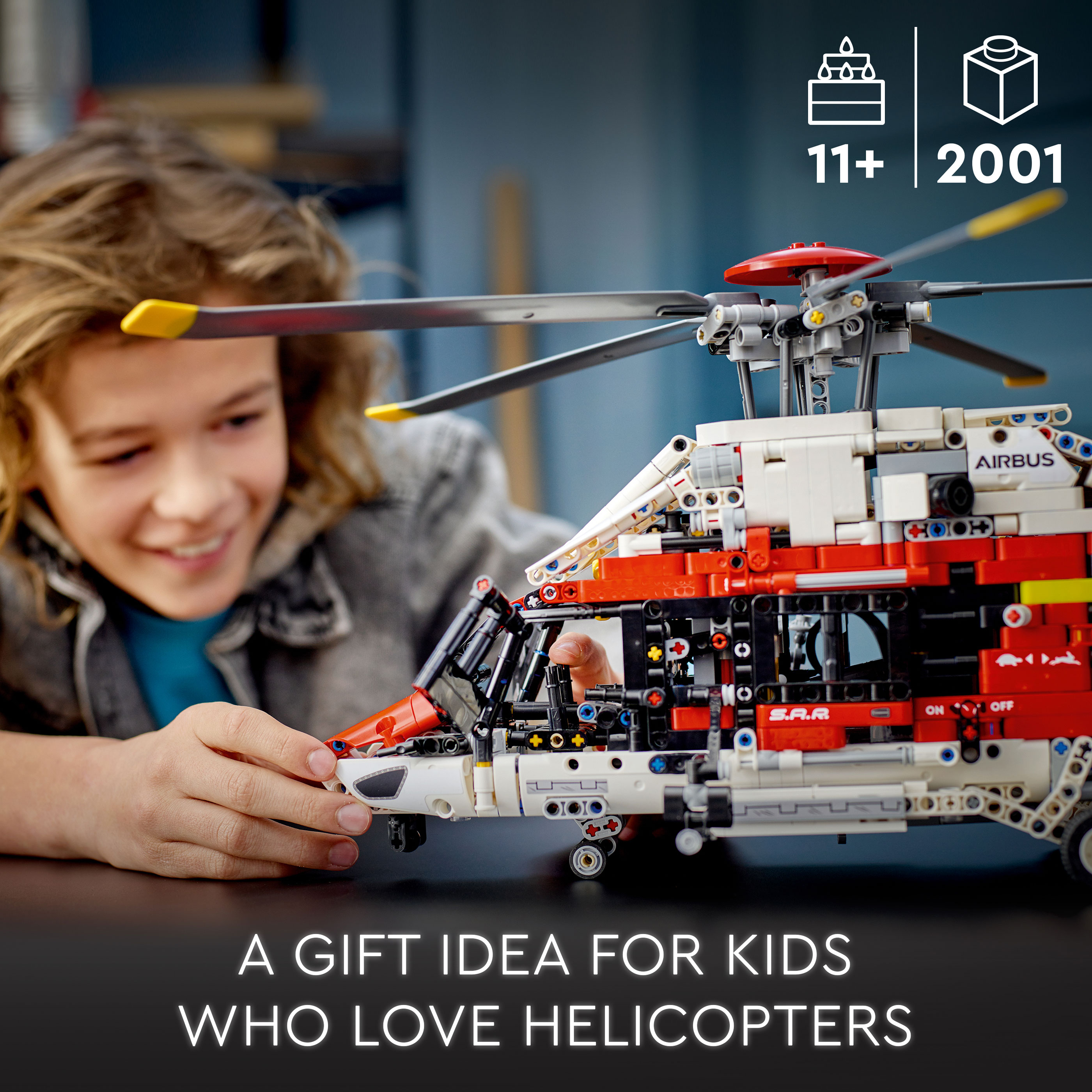 BrickMagic.Asia | 42145 LEGO® Technic™ Airbus H175 Rescue Helicopter