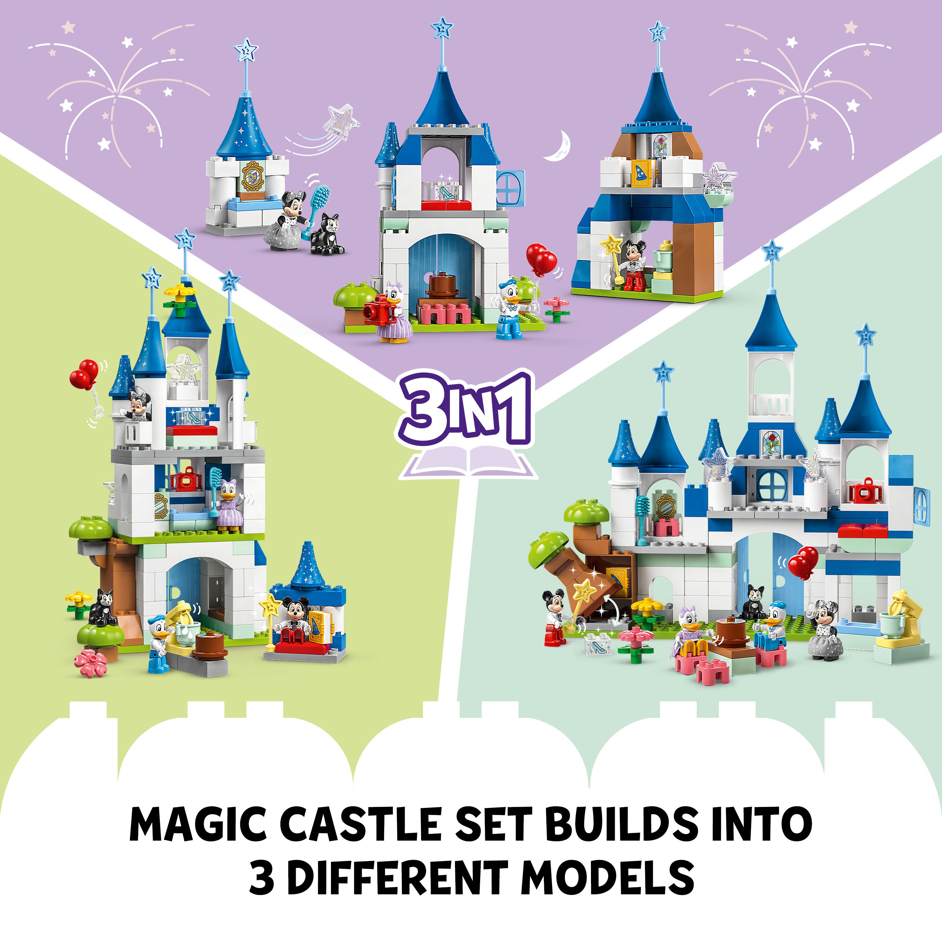 3in1 Magical Castle 10998, Disney™