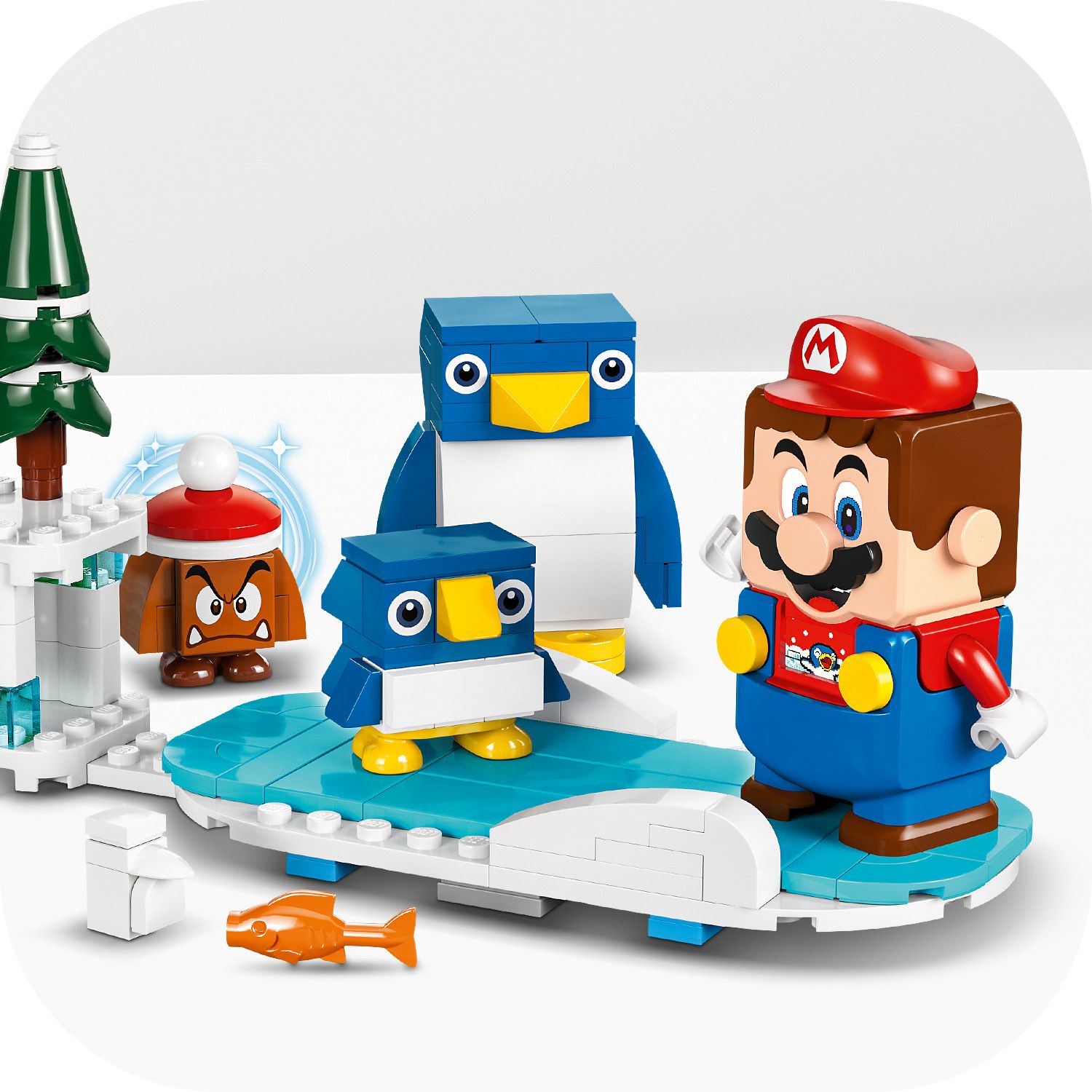 Mario best sale penguin lego