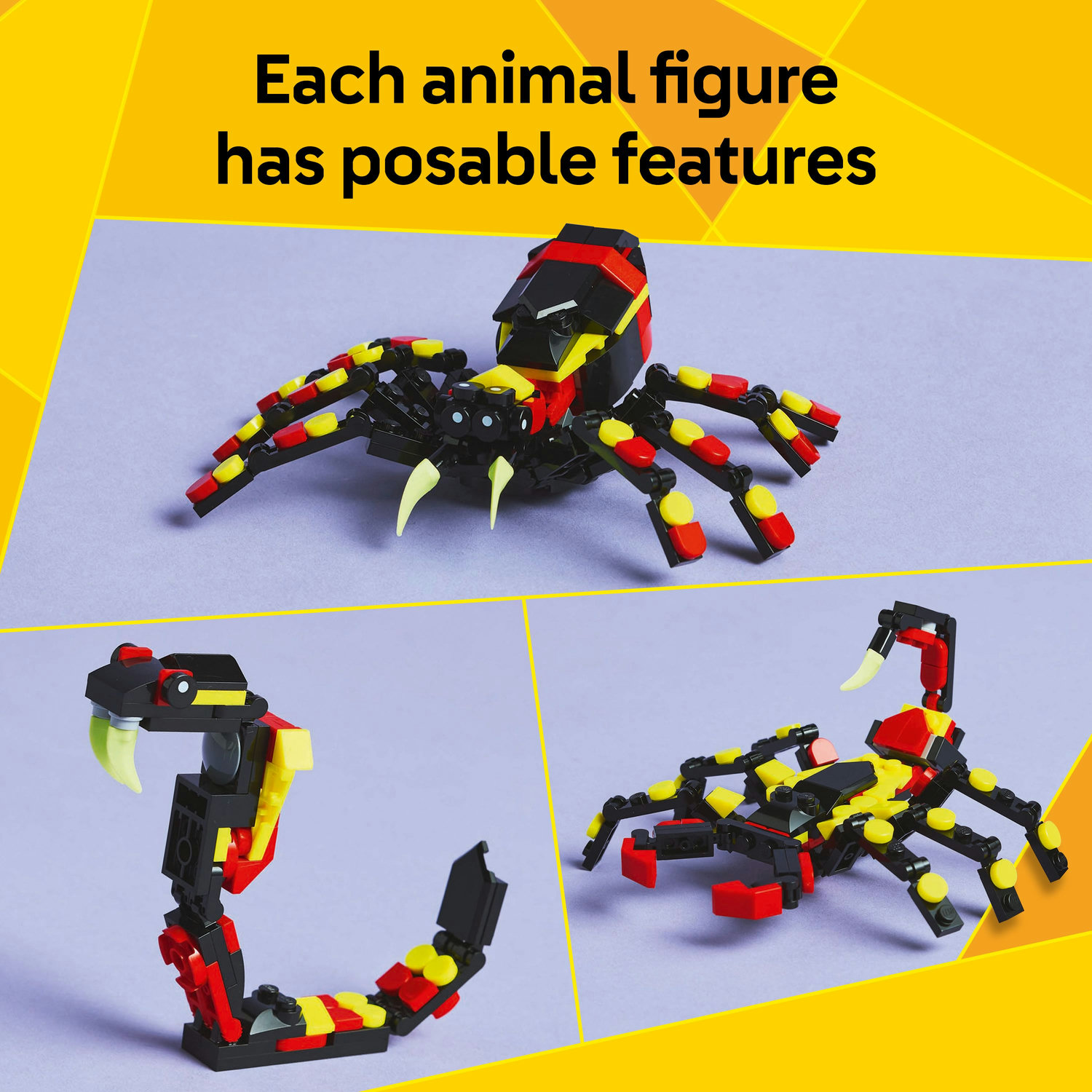 BrickMagic.Asia | 31159 LEGO® Creator Wild Animals: Surprising Spider