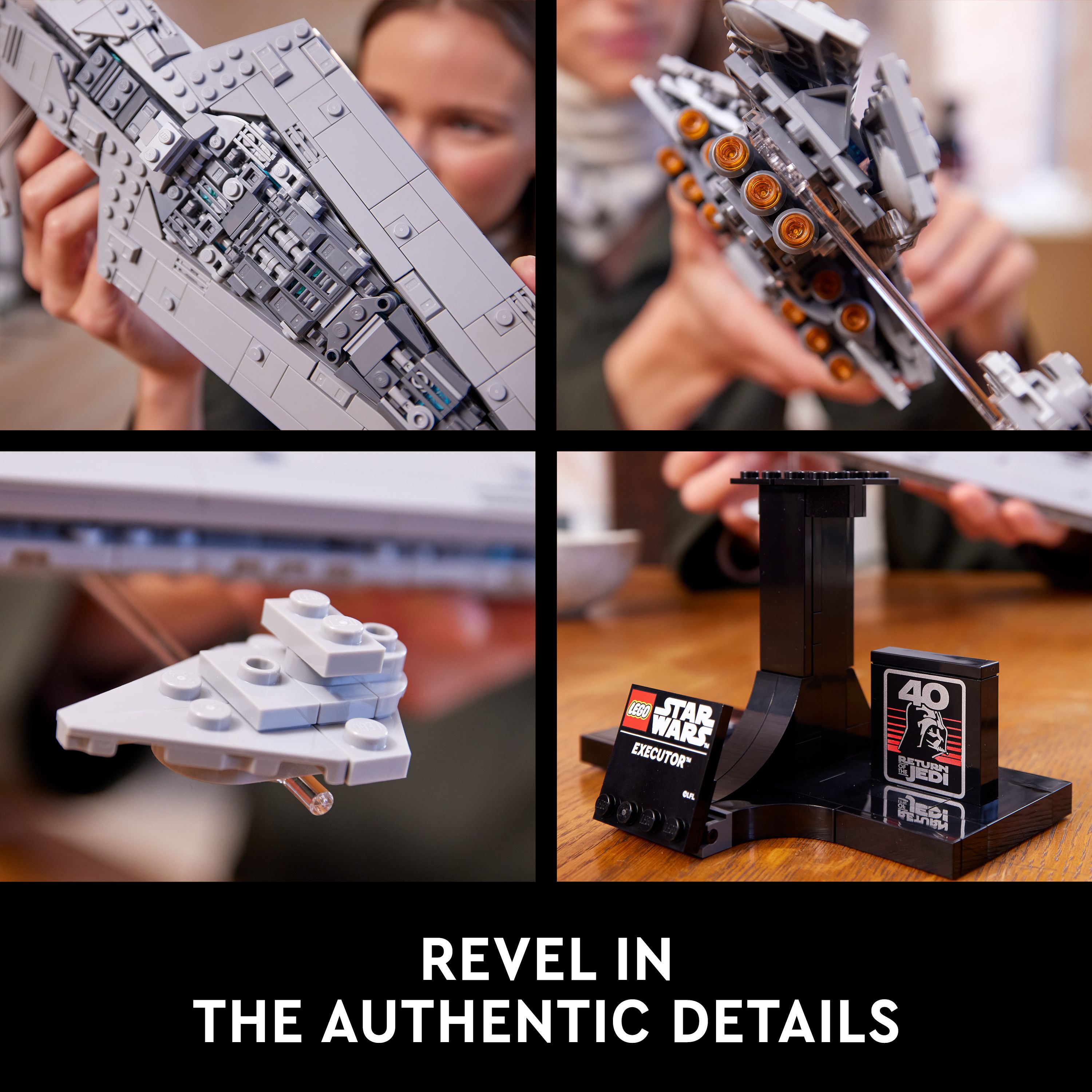 DARTH VADER'S EXECUTOR SUPER STAR DESTROYER RETURNS TO LEGO 'STAR WARS