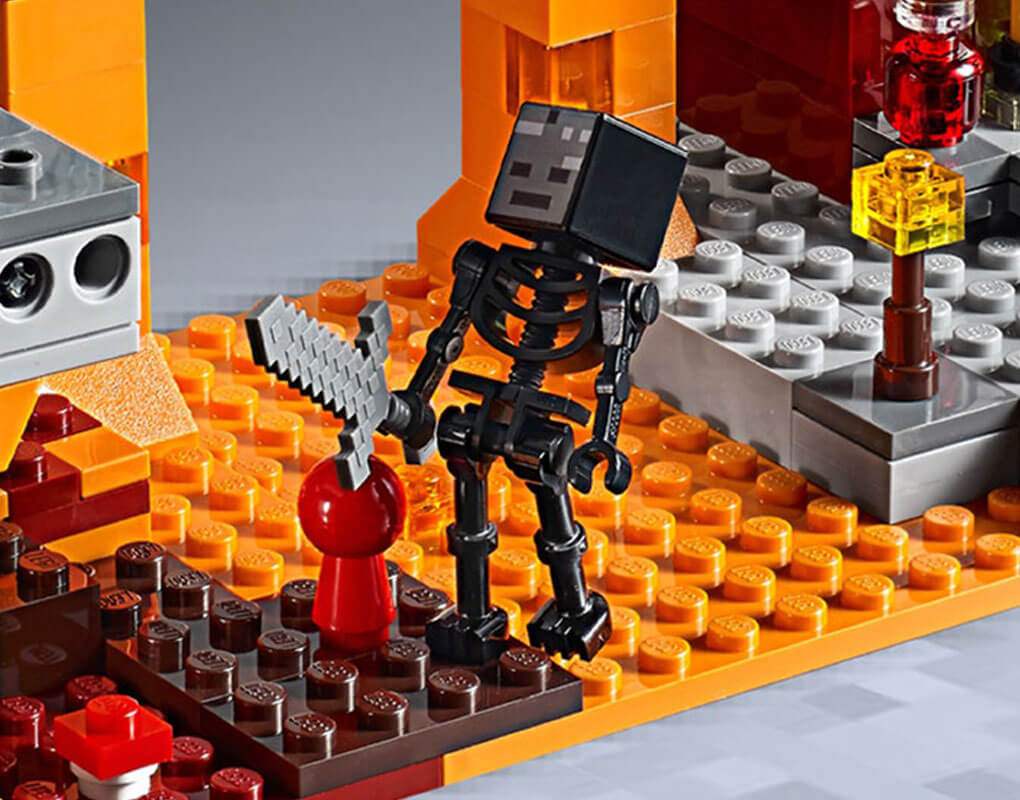 minecraft lego blaze