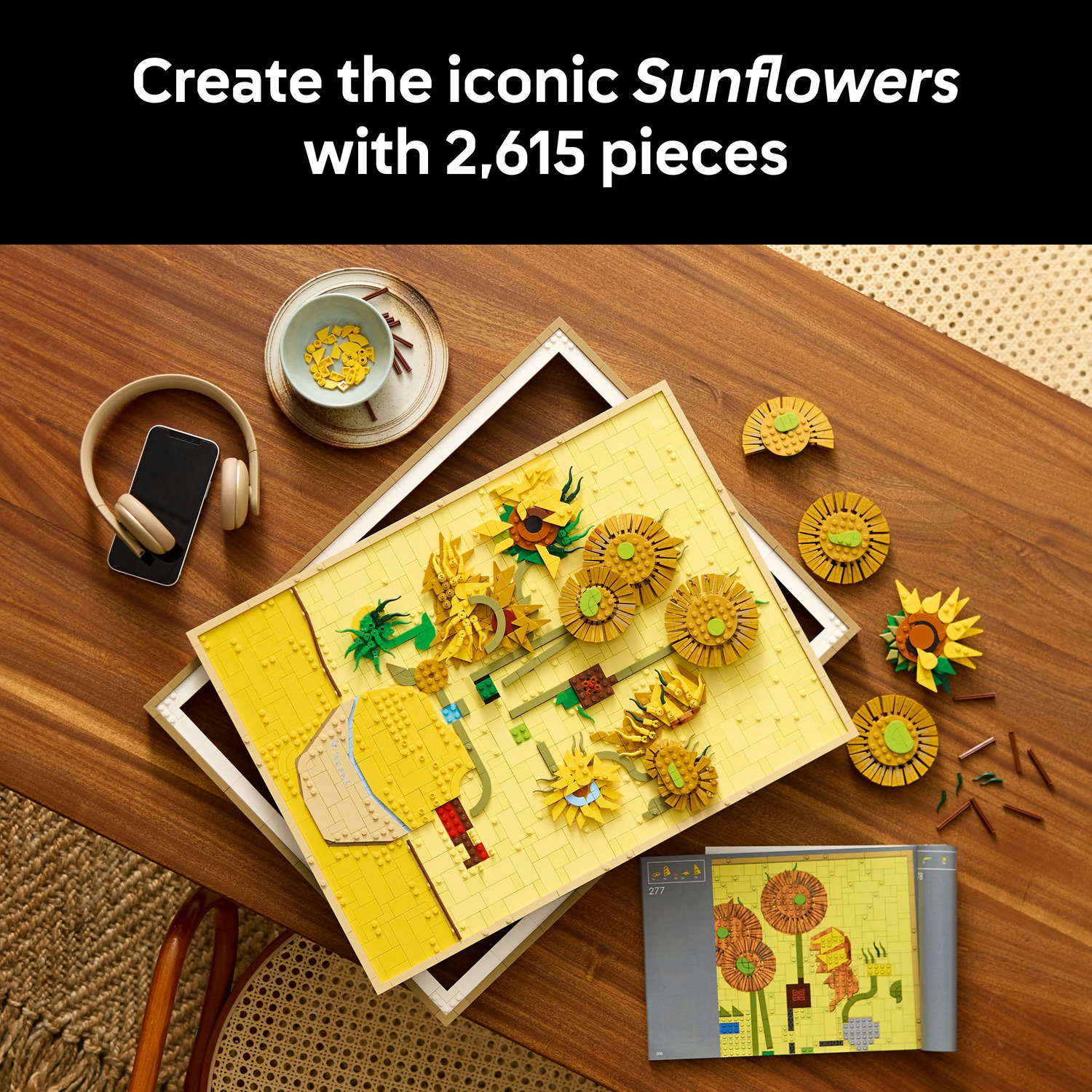 BrickMagic.Asia | 31215 LEGO® Art Vincent van Gogh – Sunflowers