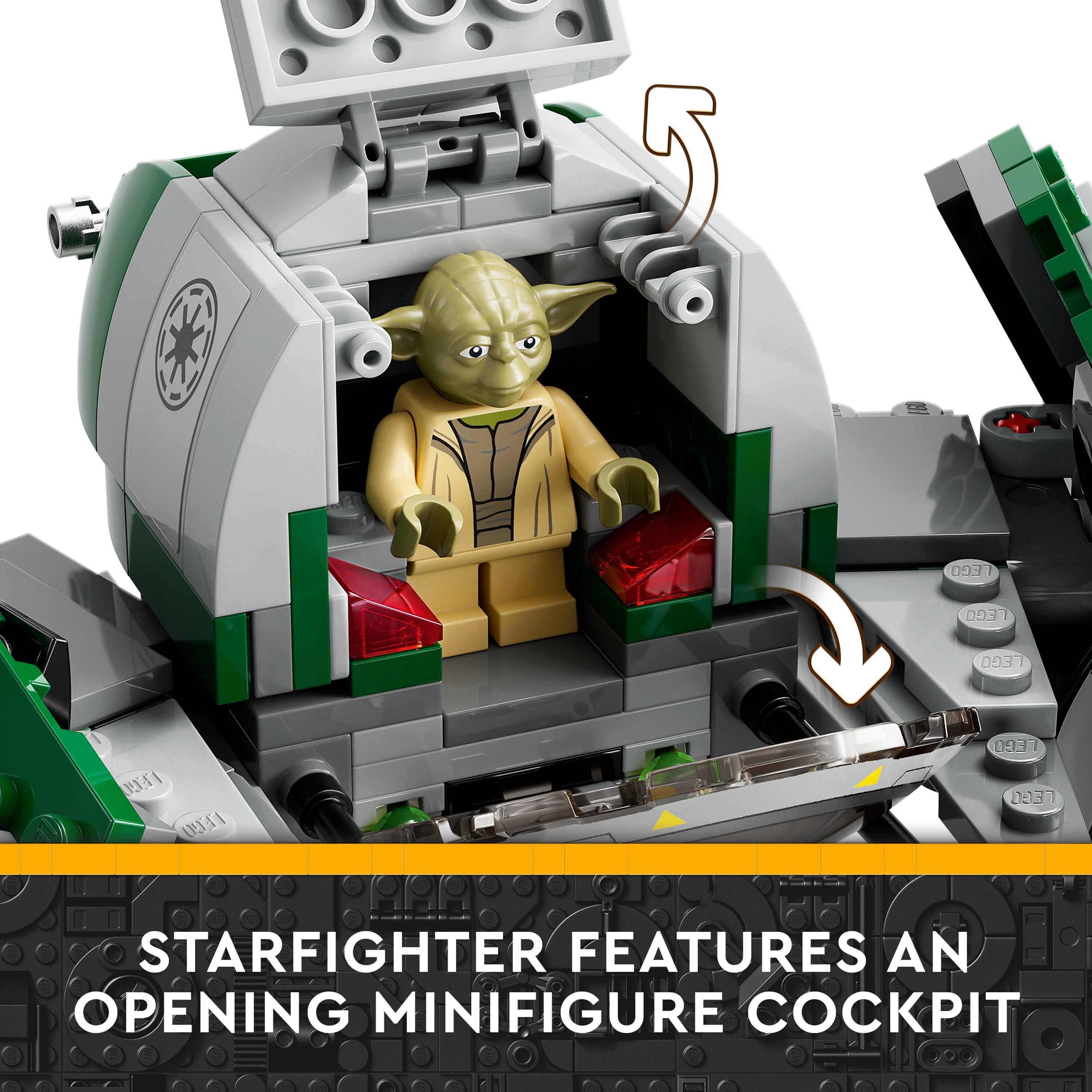 Buy 75360 LEGO® STAR WARS™ Yoda's Jedi Star fighter