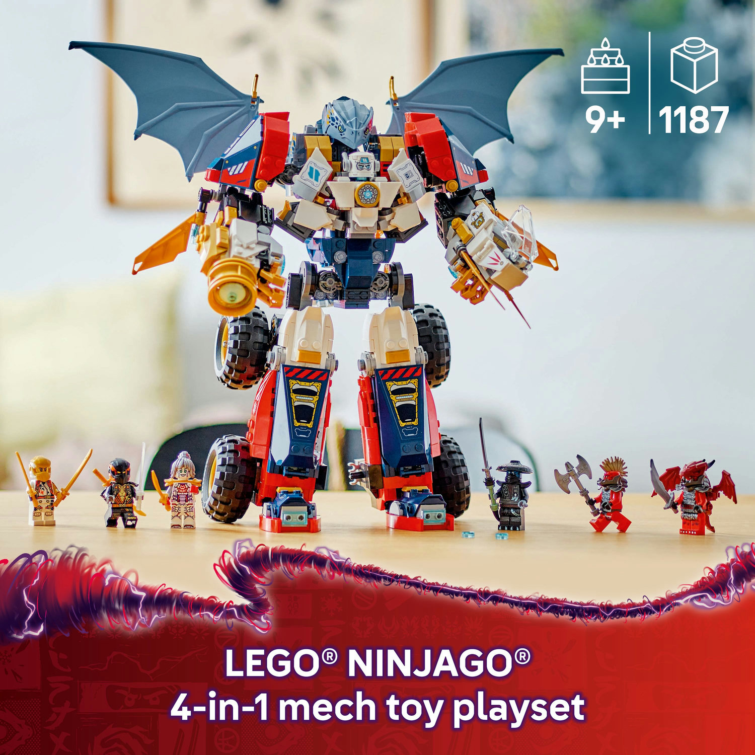 BrickMagic.Asia | 71834 LEGO® NINJAGO® Zane's Ultra Combiner Mech