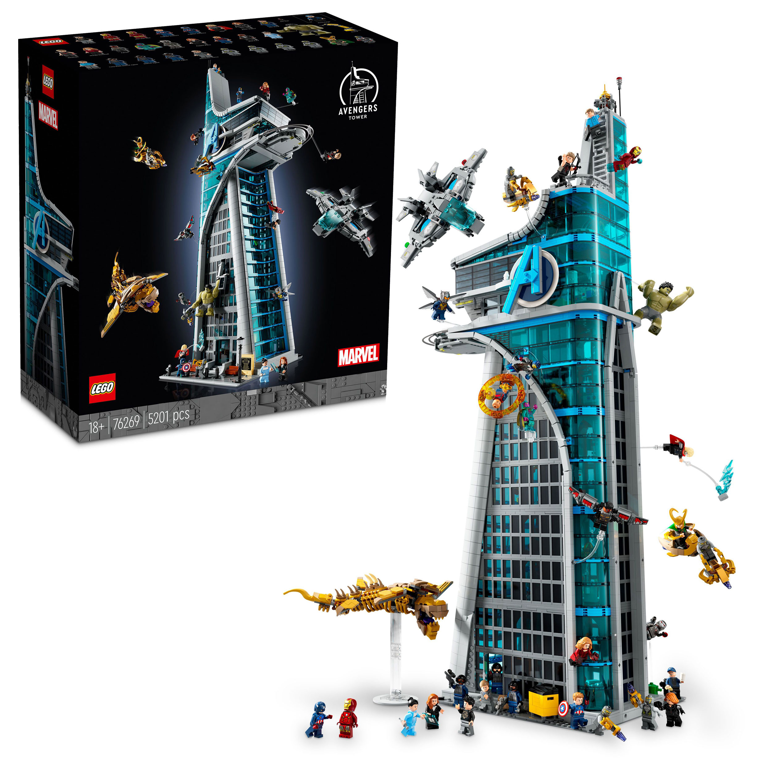 Marvel 2025 lego tower