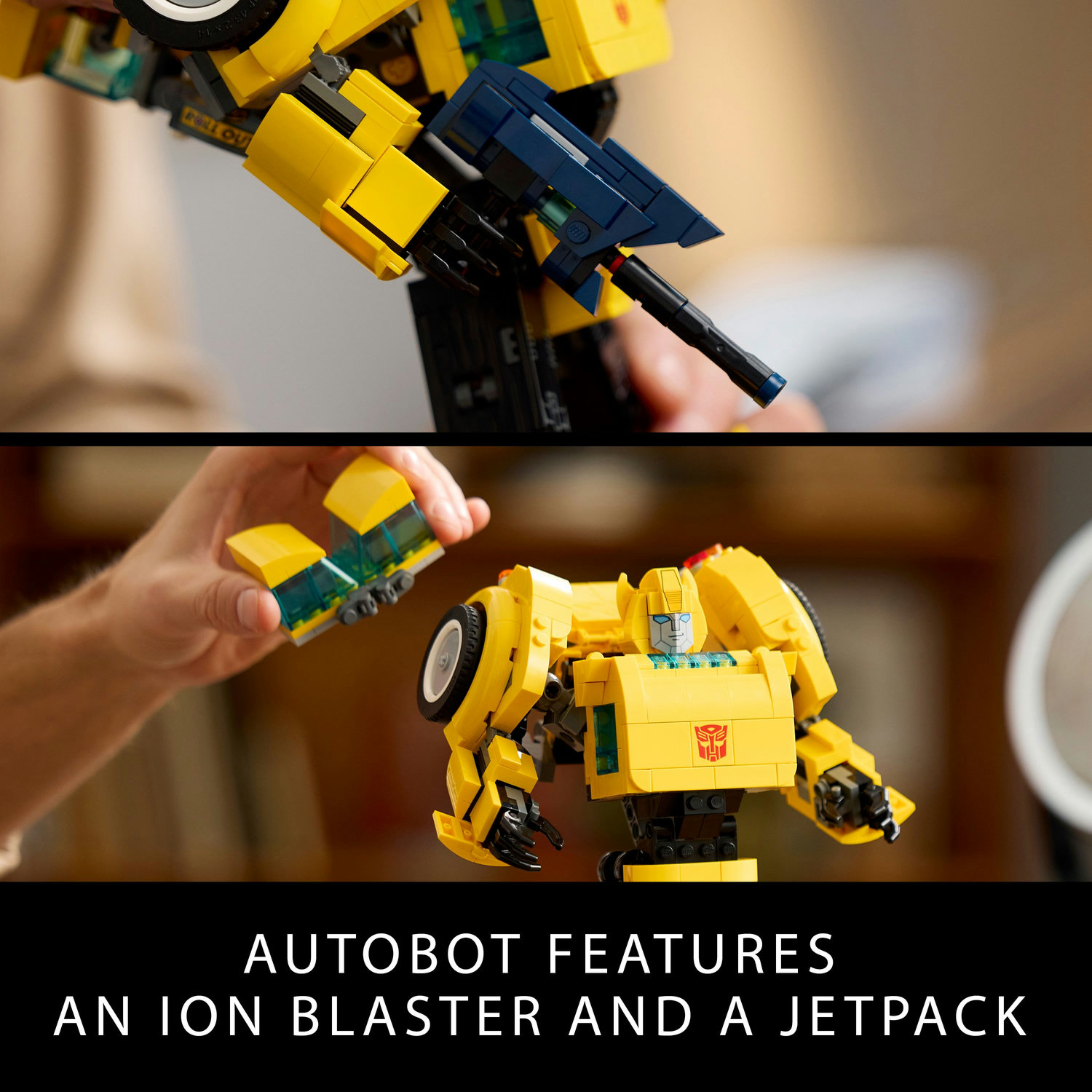 BrickMagic.Asia 10338 LEGO Icons Transformers Bumblebee