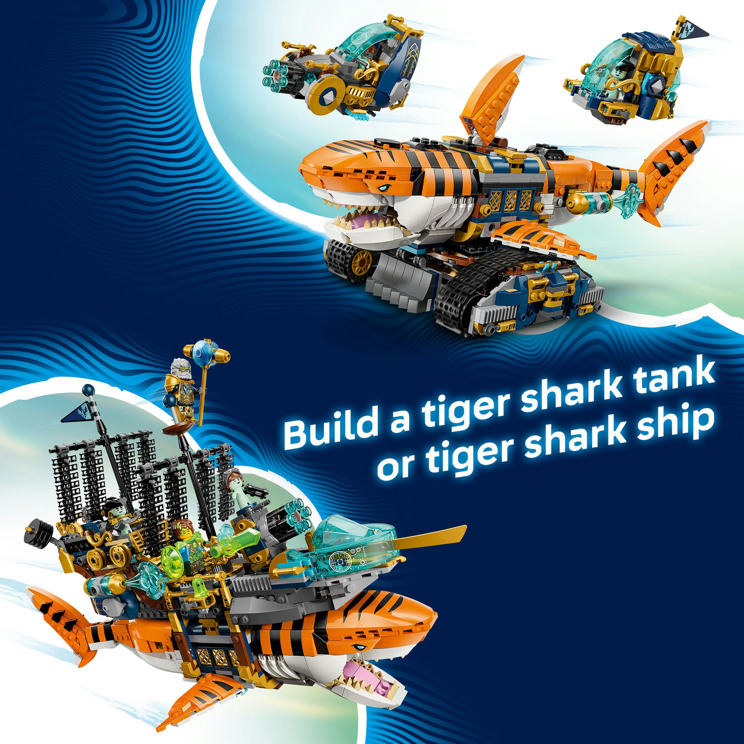BrickMagic.Asia | 71515 LEGO® DREAMZzz™ Tiger Shark Tank