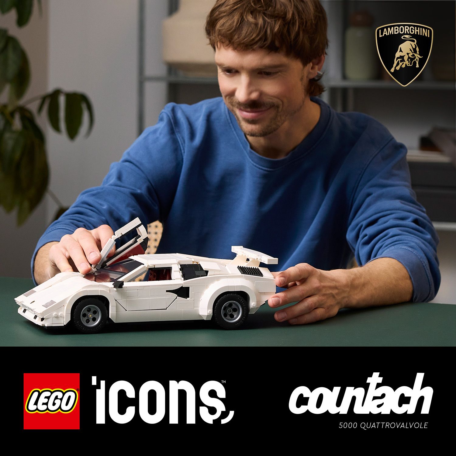 BrickMagic.Asia | 10337 LEGO® Icons Lamborghini Countach 5000