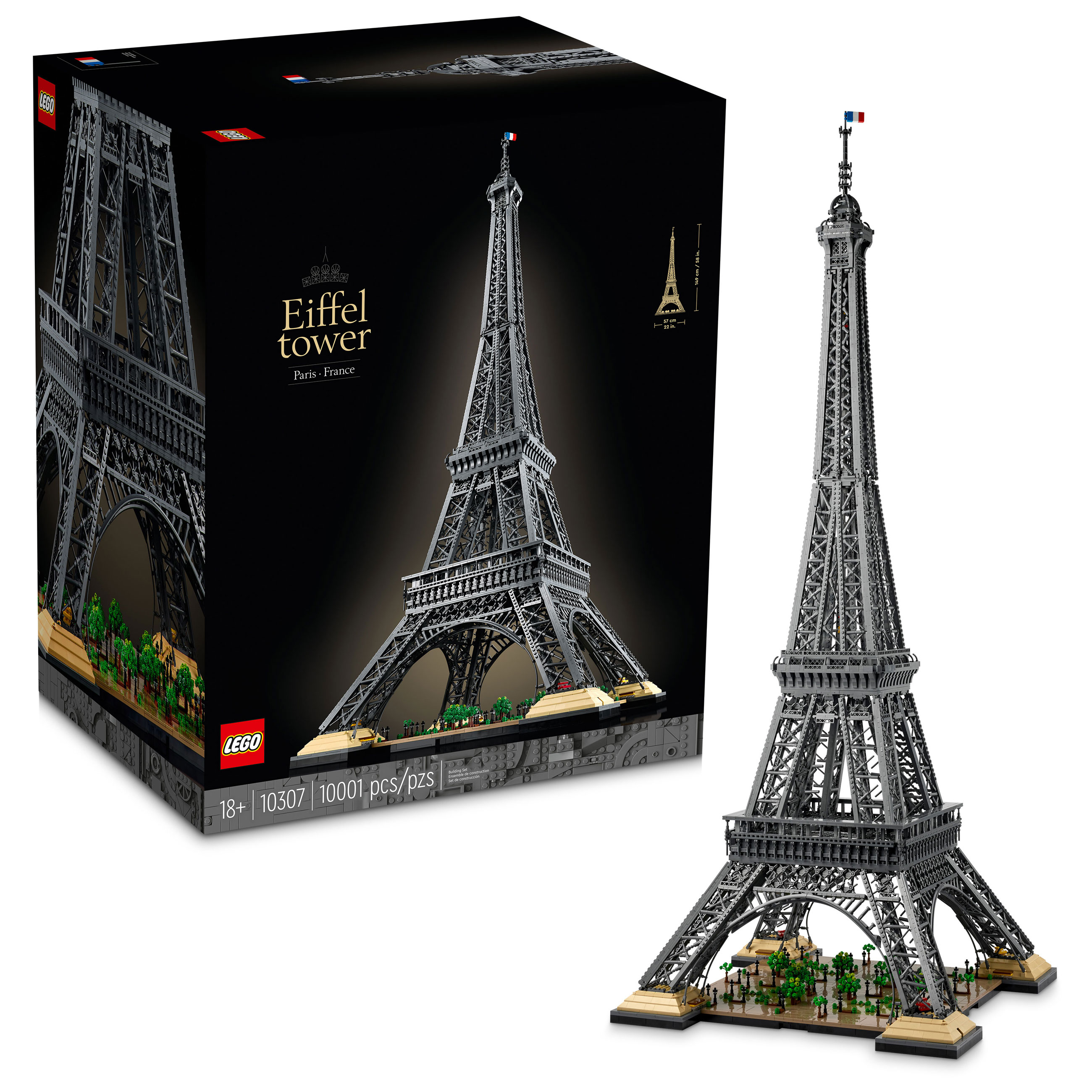 Lego Eiffel Tower 10181 - 99% complete Set 2