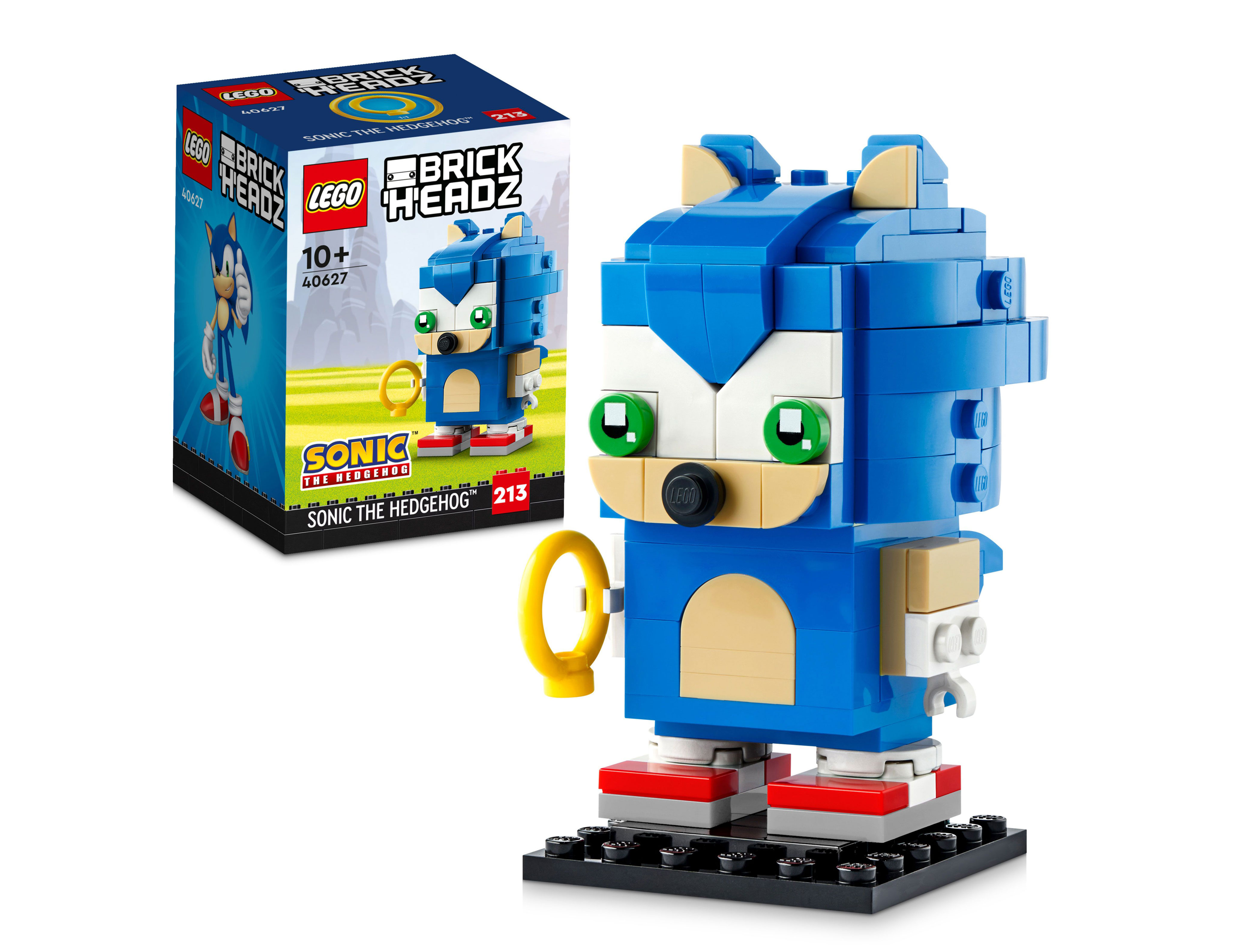  LEGO BrickHeadz Miles Tails Prower - Sonic The Hedgehog™  (40628) : Toys & Games