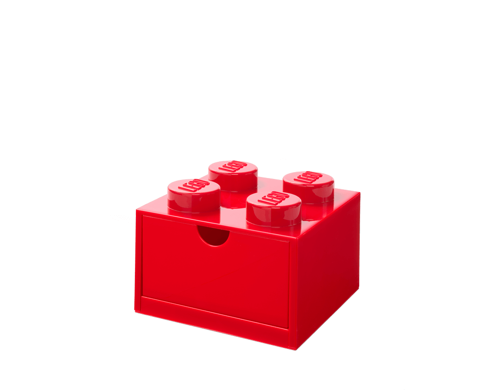 BrickMagic.Asia | 40051730 LEGO® Storage Drawer 4 Bright Red