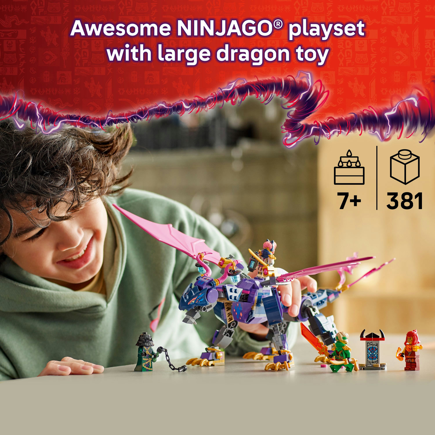 BrickMagic.Asia | 71842 LEGO® NINJAGO® Rontu the Master Dragon