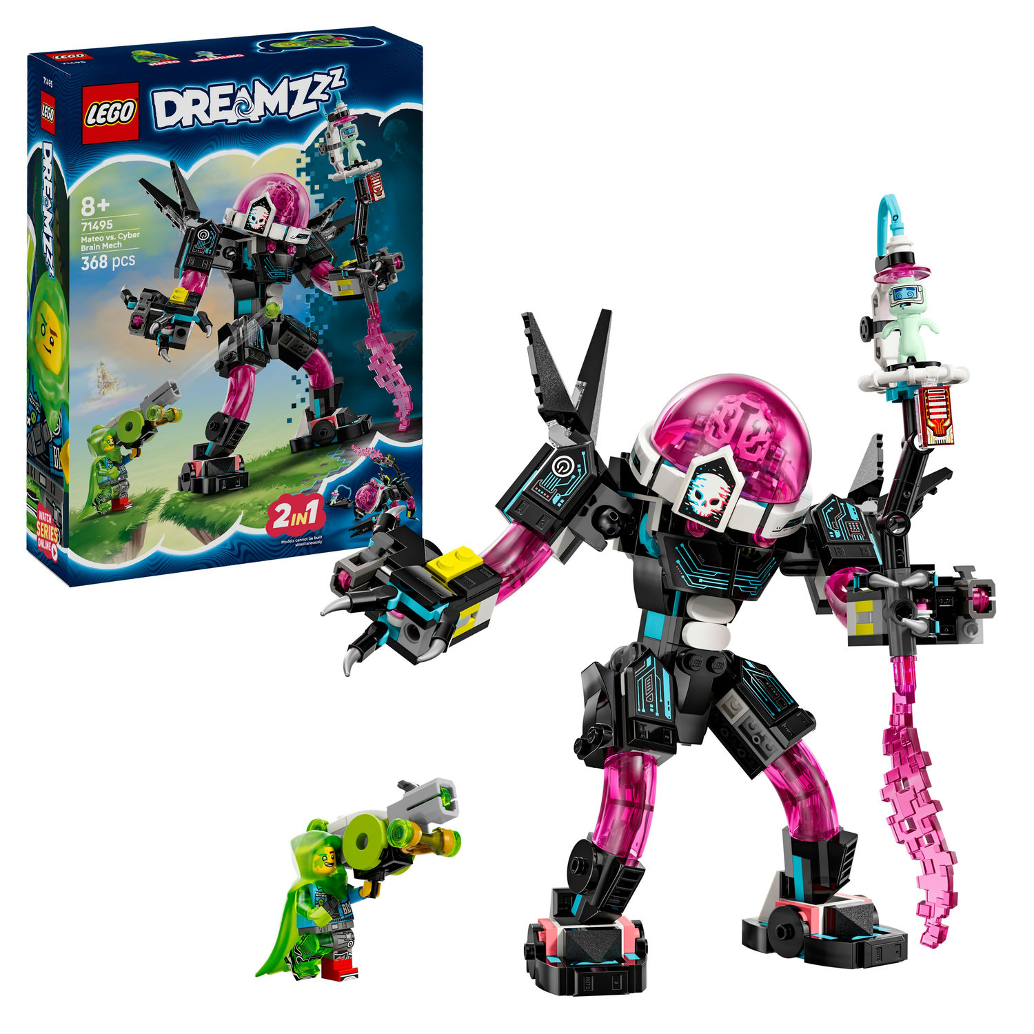 Dream　bros. 　2個セットです BrickMagic.Asia | 71495 LEGO® DREAMZzz™ Mateo vs. Cyber