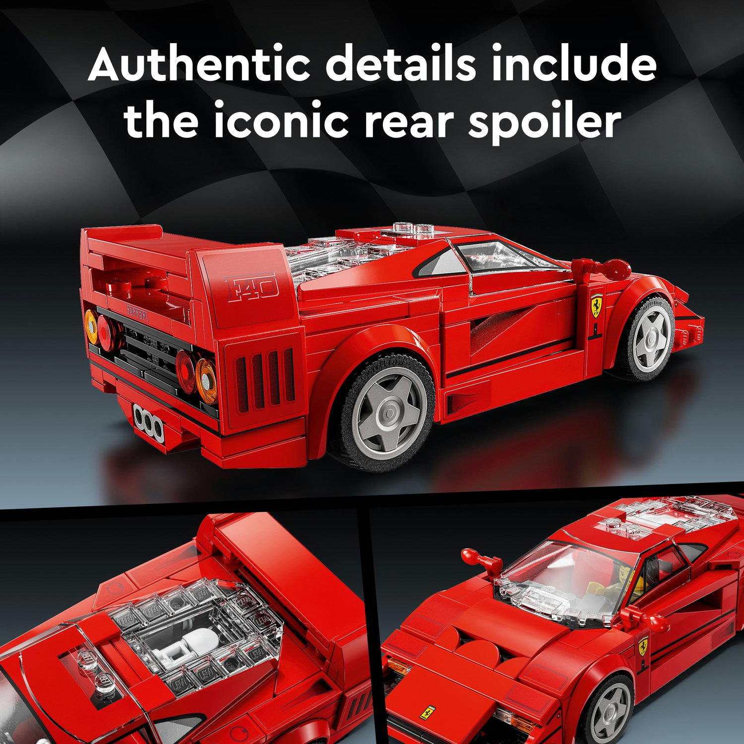 BrickMagic.Asia | 76934 LEGO® Speed Champions Ferrari F40 Supercar