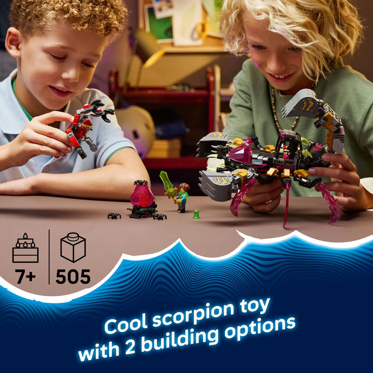 BrickMagic.Asia | 71513 LEGO® DREAMZzz™ Nightmare Scorpion Digger