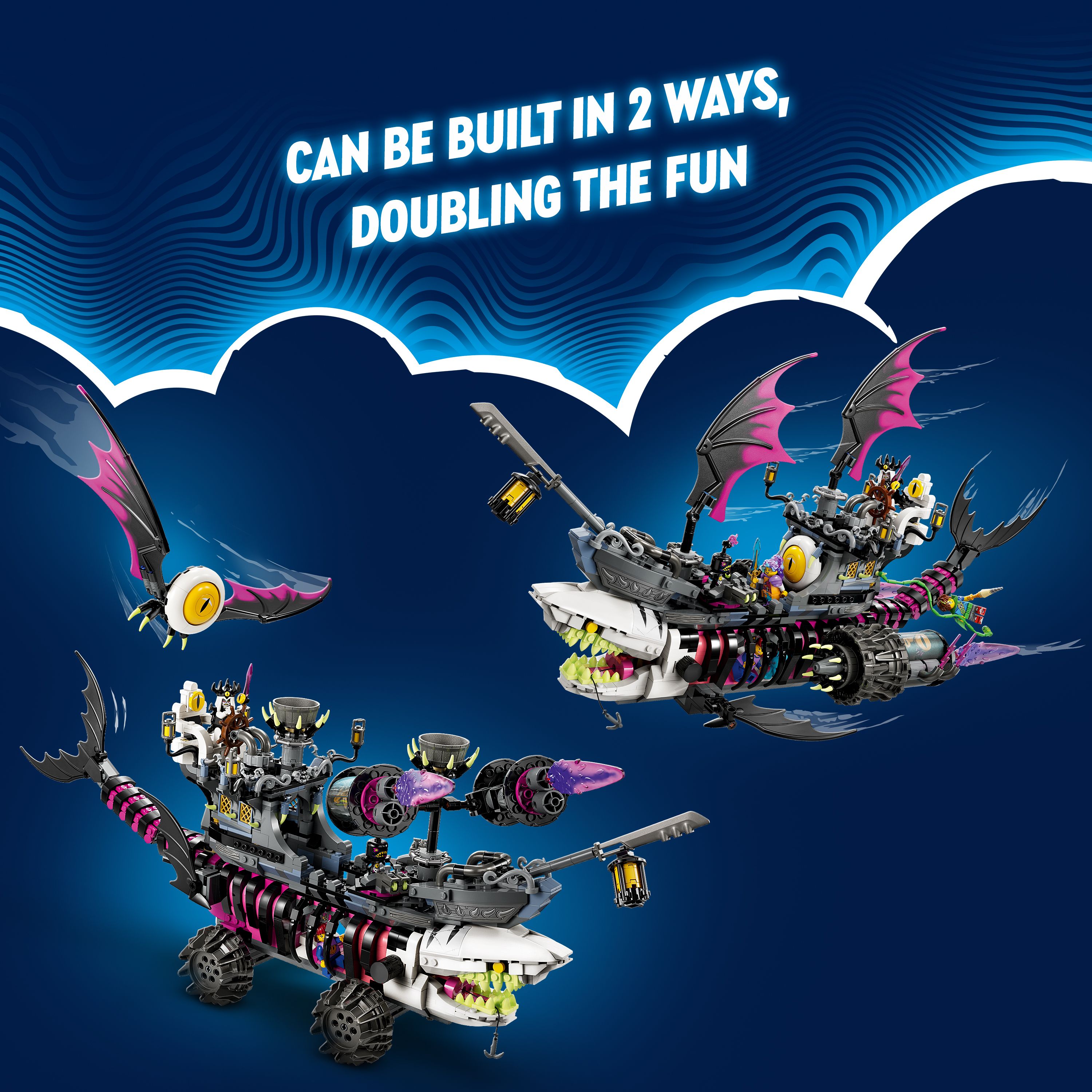 BrickMagic.Asia | 71469 LEGO® DREAMZzz™ Nightmare Shark Ship