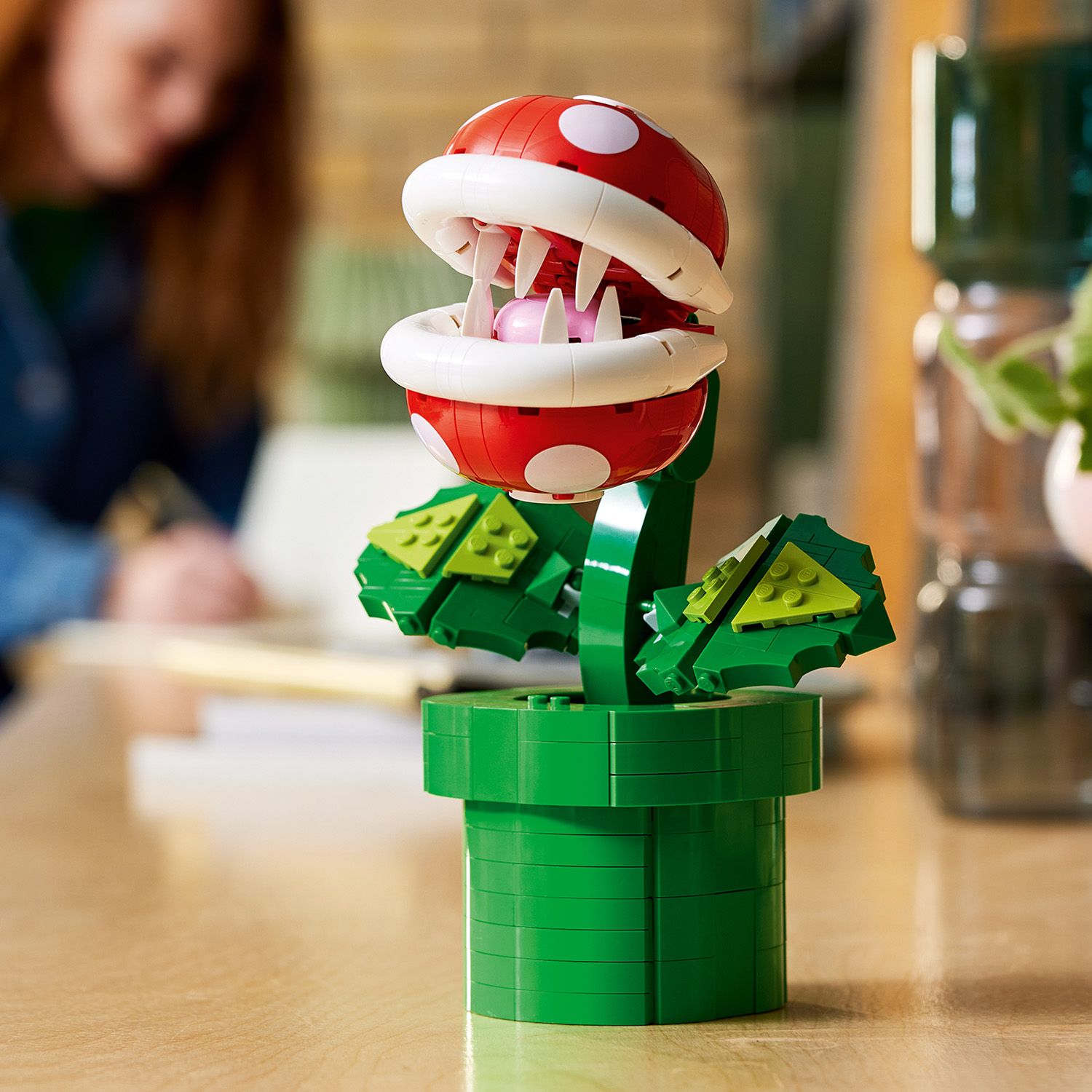 Lego mario discount piranha plant instructions