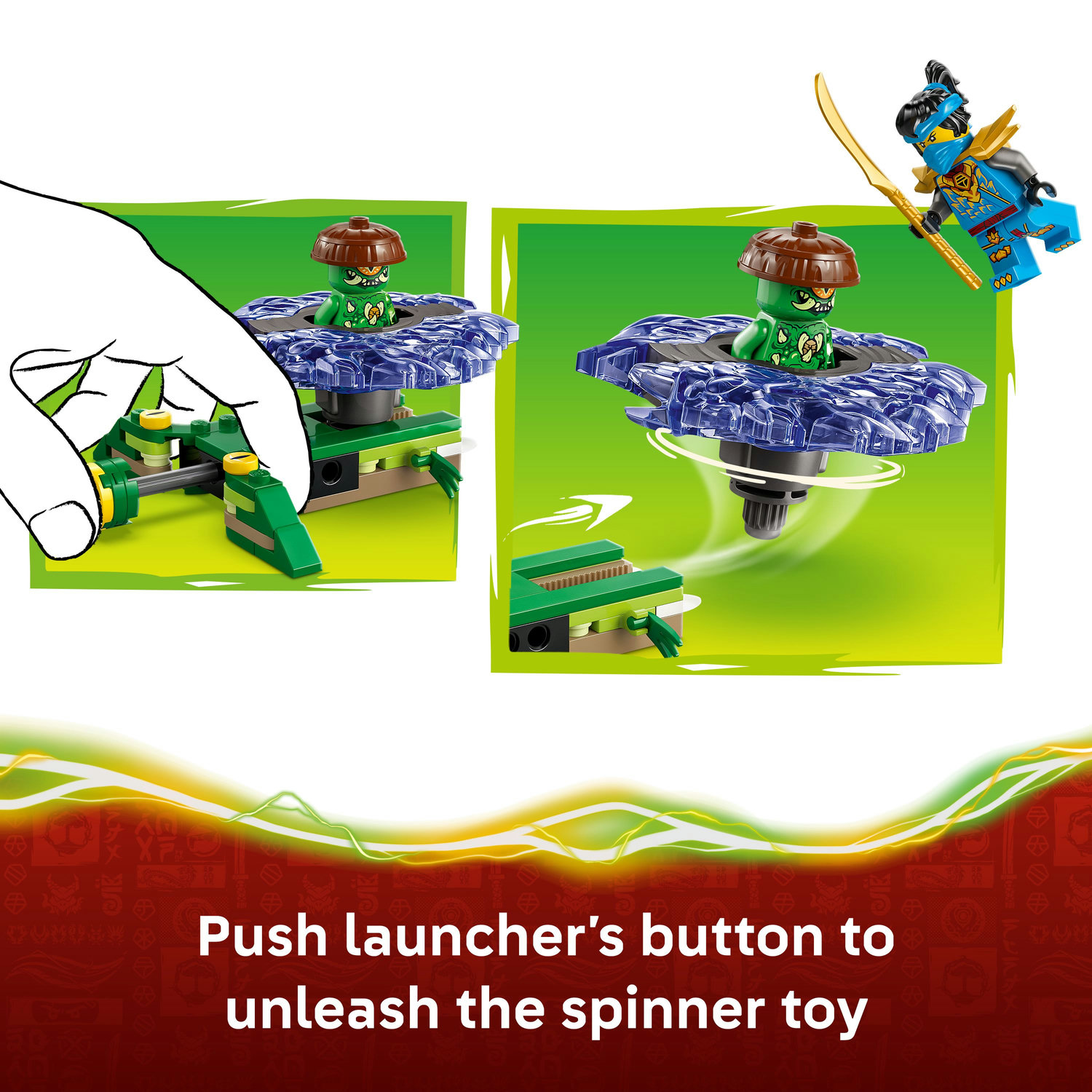 BrickMagic.Asia | 71849 LEGO® NINJAGO® Nya vs. Mutation Monster