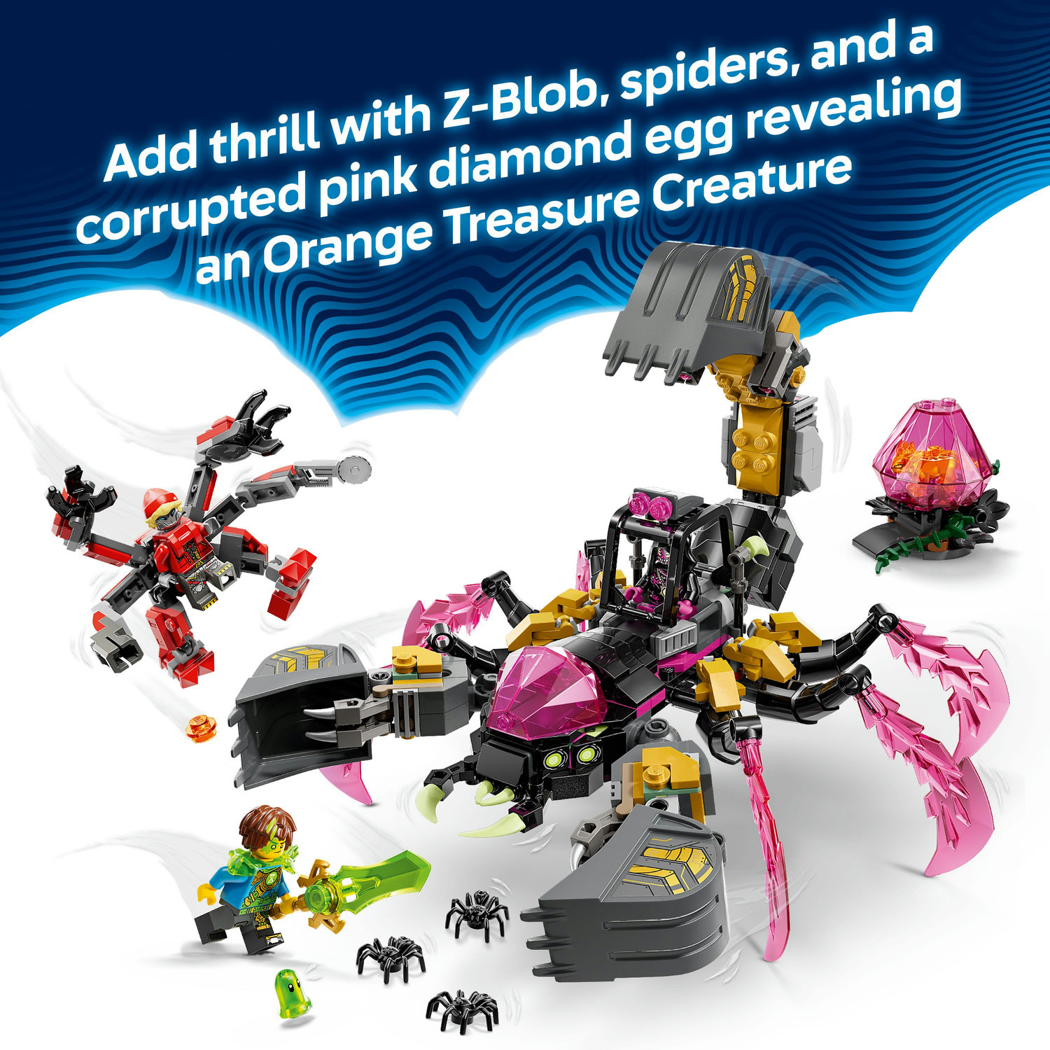 BrickMagic.Asia | 71513 LEGO® DREAMZzz™ Nightmare Scorpion Digger