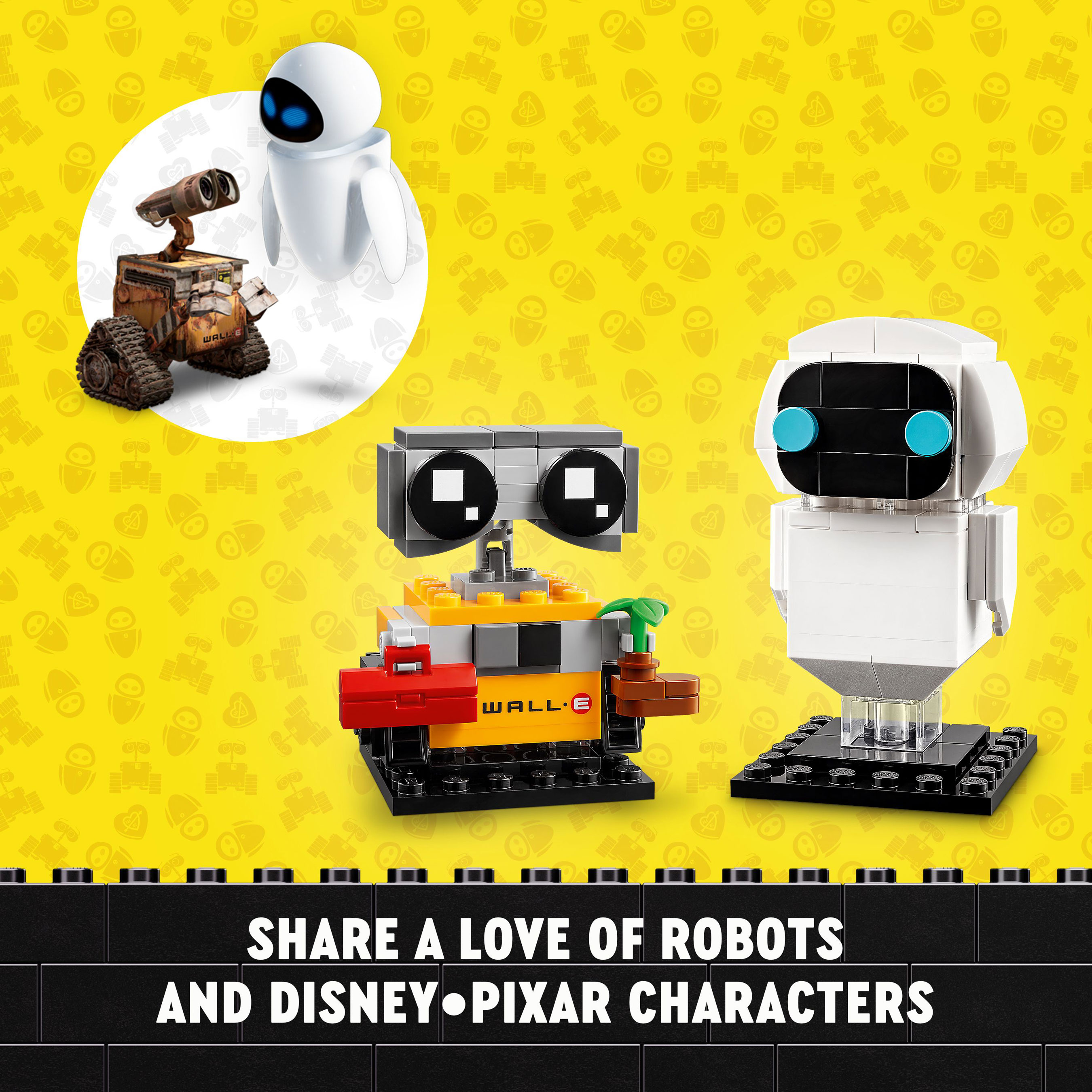 LEGO® Brickheadz™ Disney® EVE & WALL-E - 40619