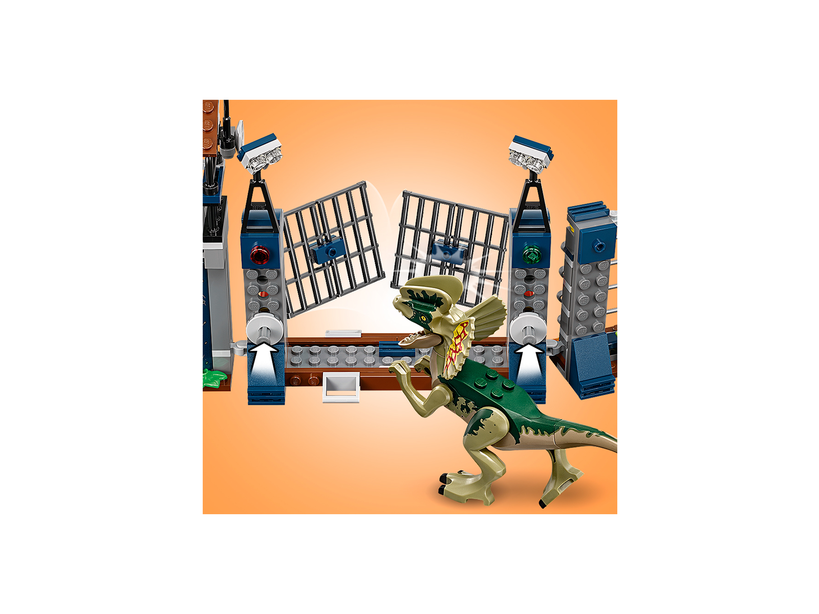 lego dilophosaurus outpost attack target