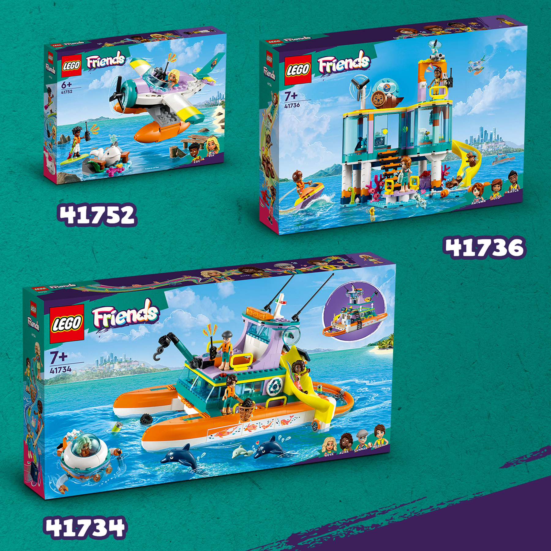 Lego sea life discount friends