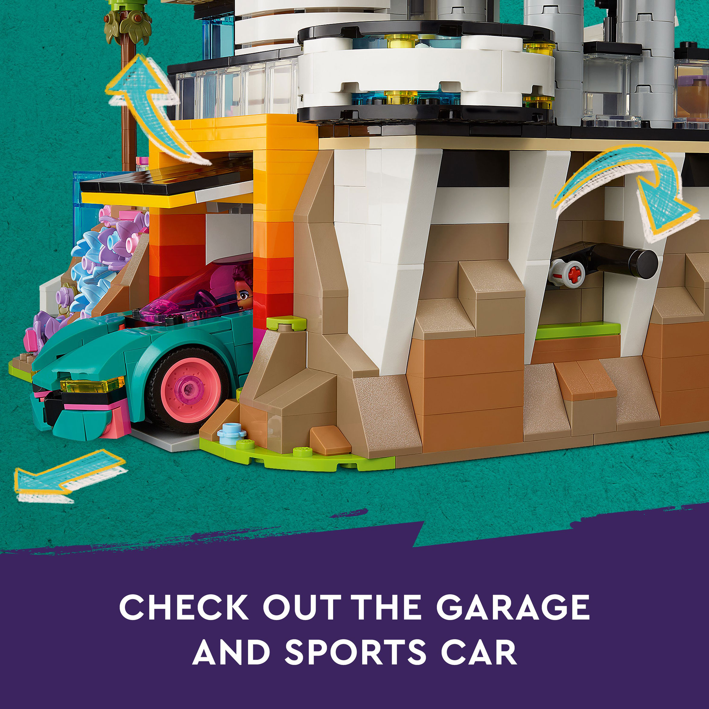 Lego friends hot sale garage