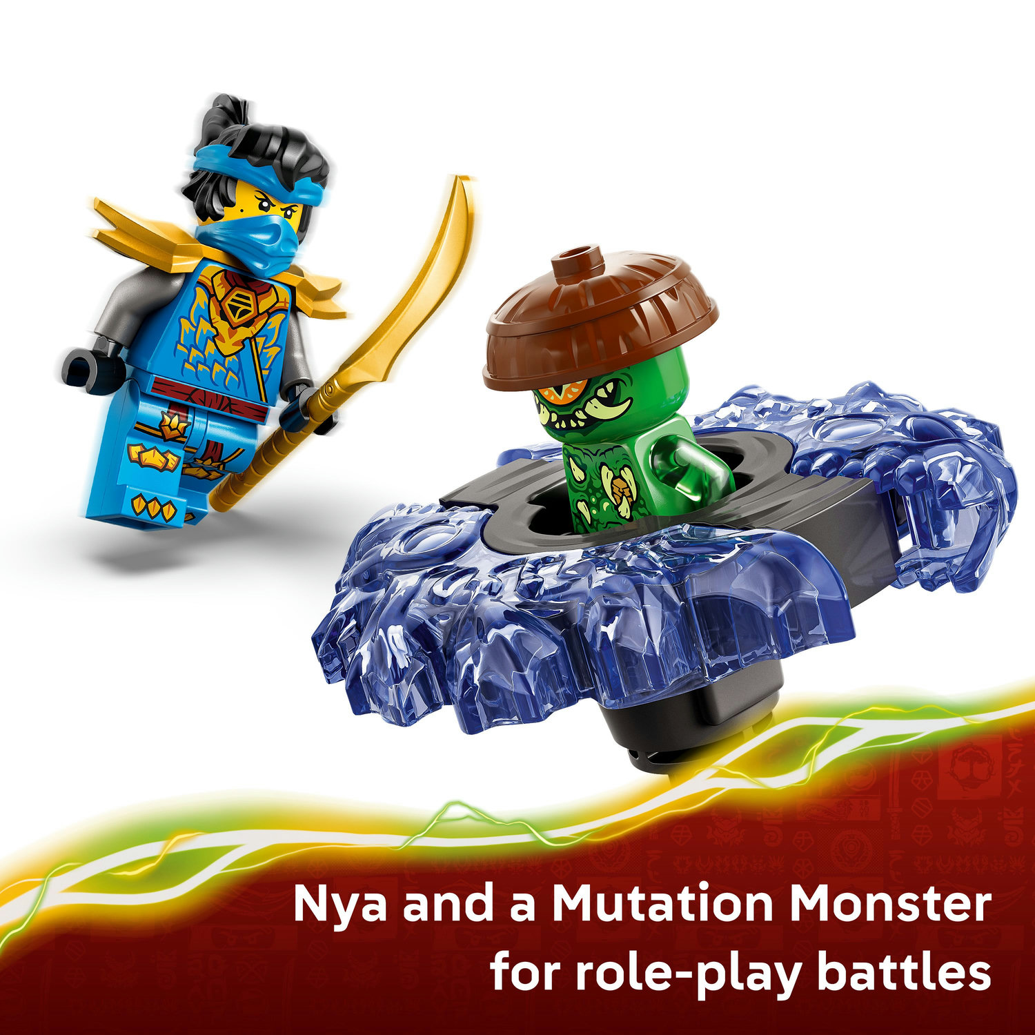 BrickMagic.Asia | 71849 LEGO® NINJAGO® Nya vs. Mutation Monster