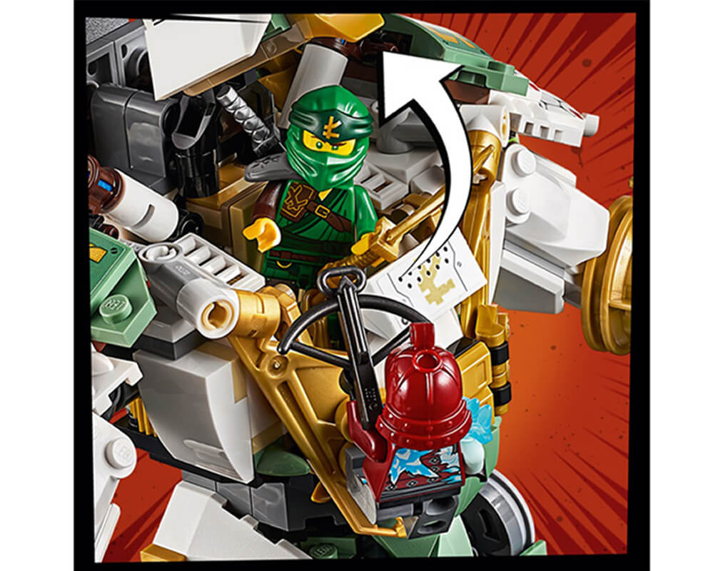 lego ninjago robot 70676