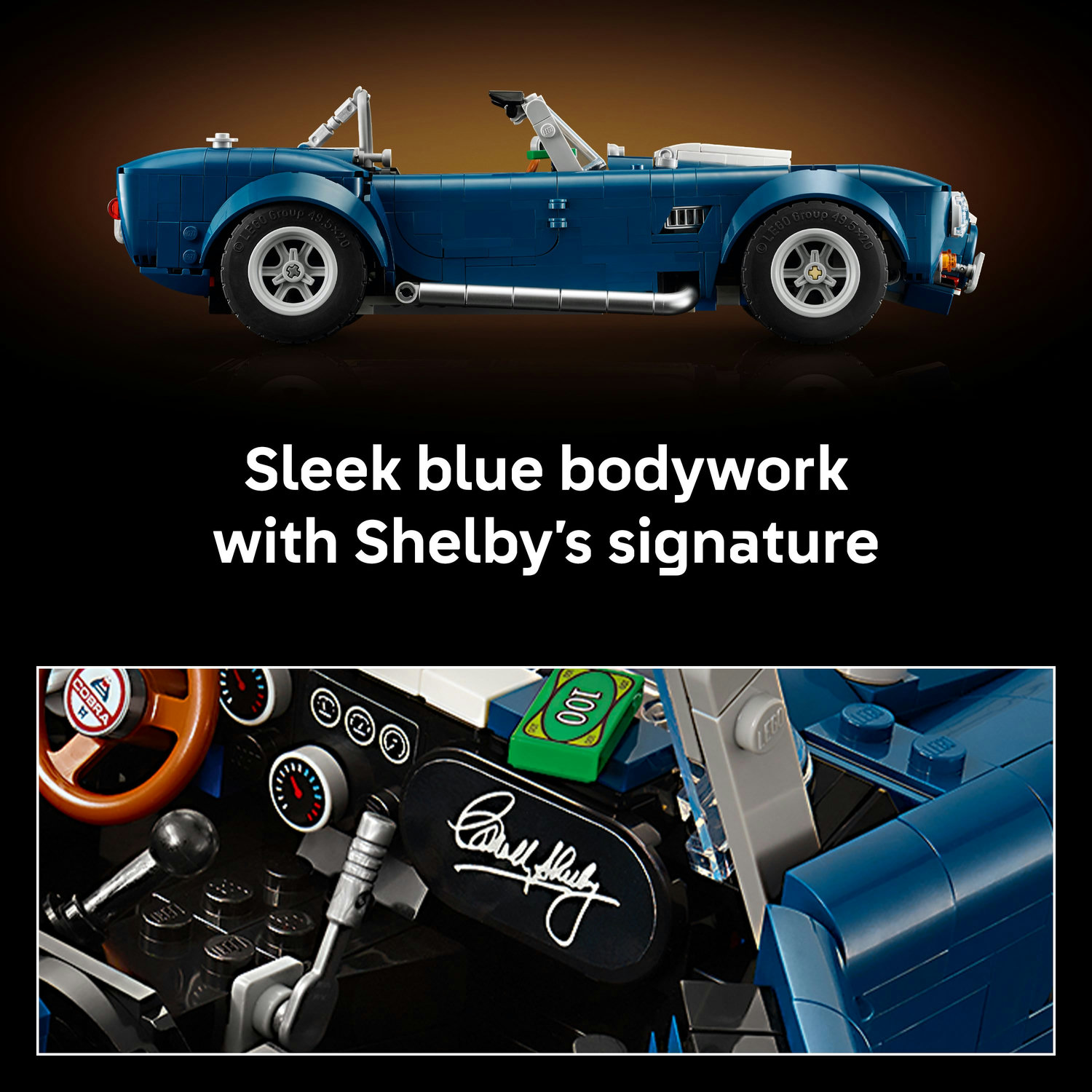BrickMagic.Asia | 10357 LEGO® Icons Shelby Cobra 427 S/C