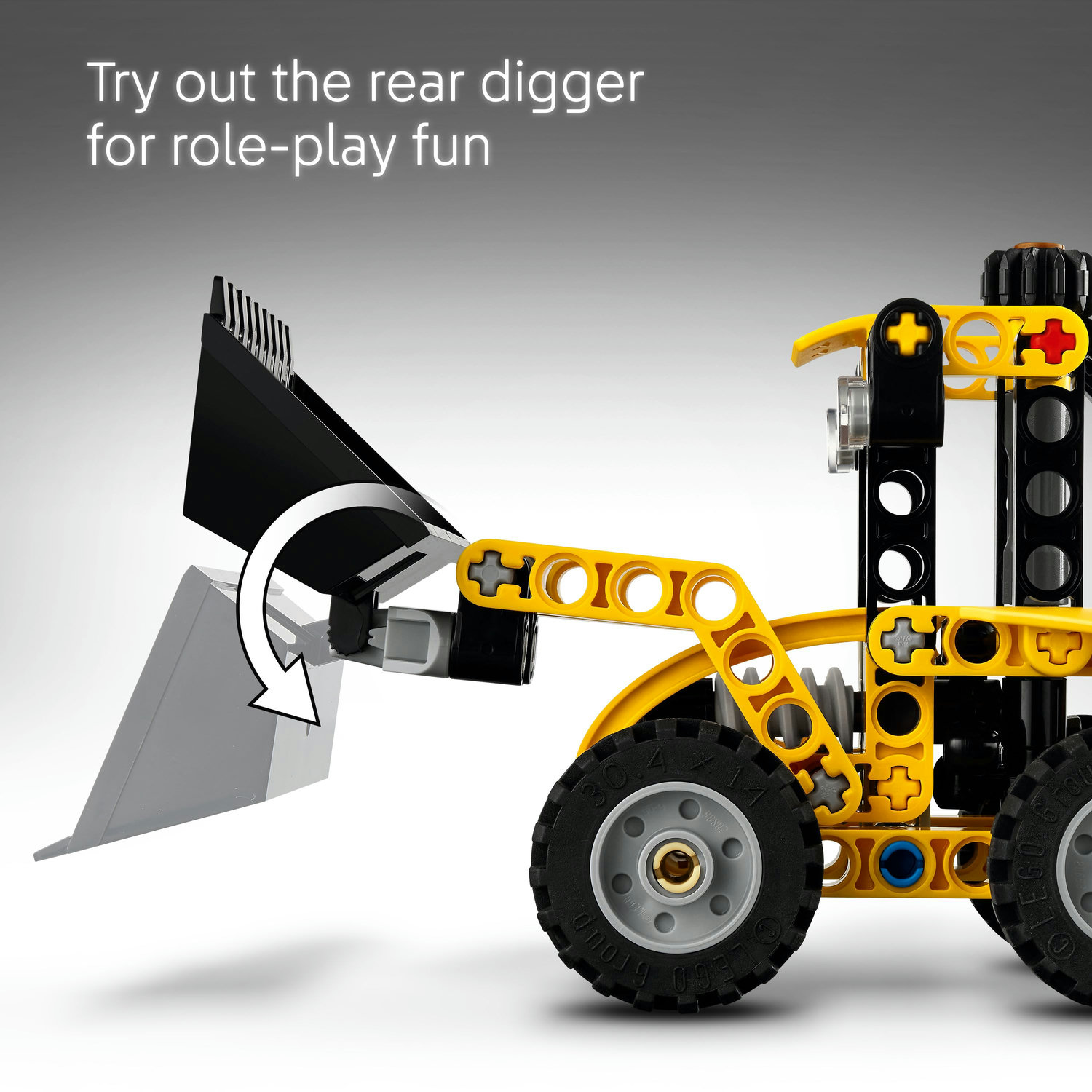 BrickMagic.Asia | 42197 LEGO® Technic Backhoe Loader