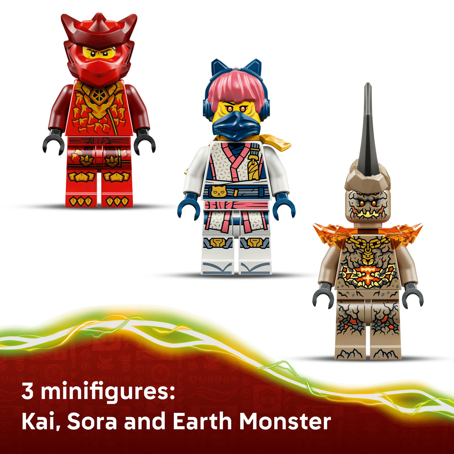 BrickMagic.Asia | 71851 LEGO® NINJAGO® Kai's Dragon Mech Battle Pack
