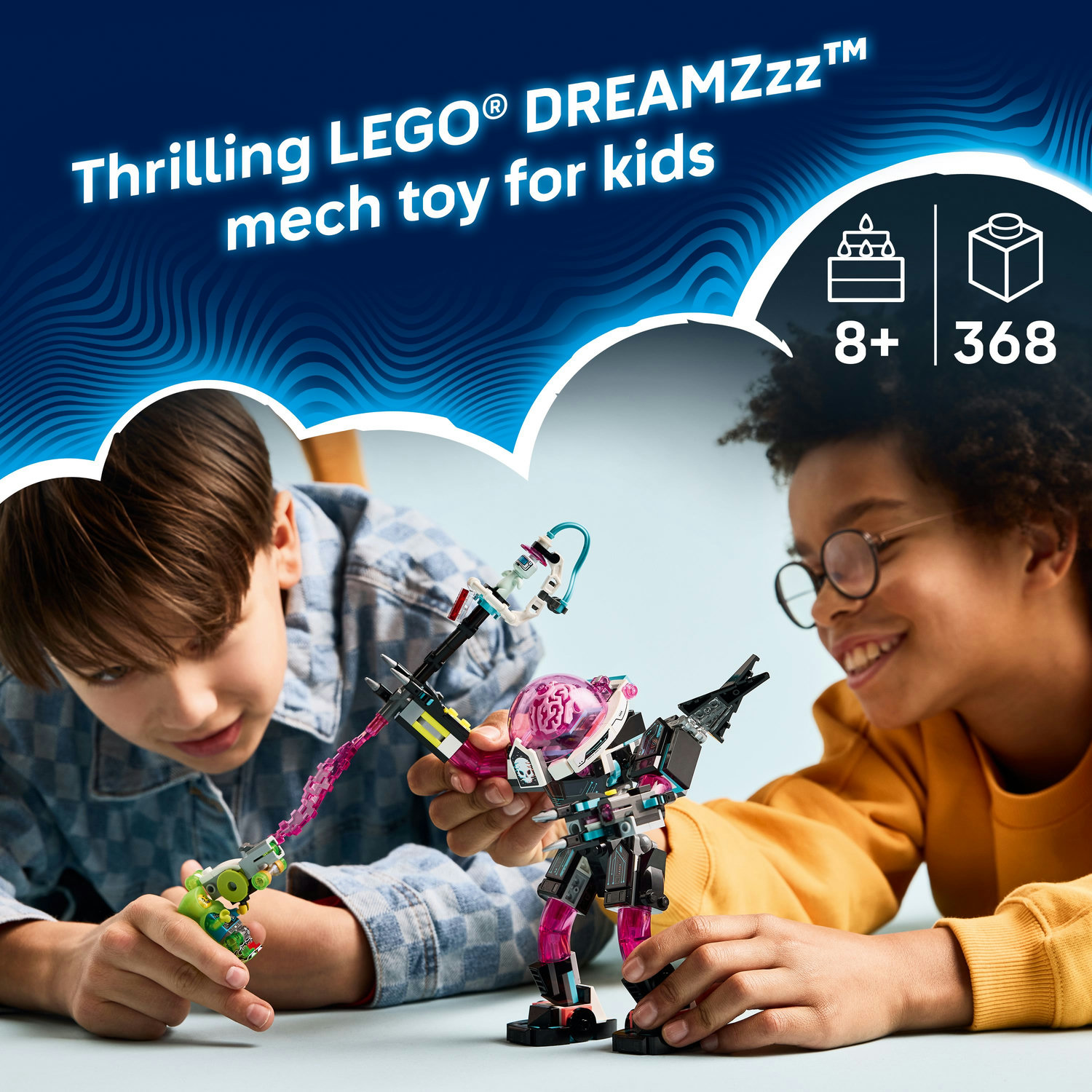 BrickMagic.Asia | 71495 LEGO® DREAMZzz™ Mateo vs. Cyber Brain Mech