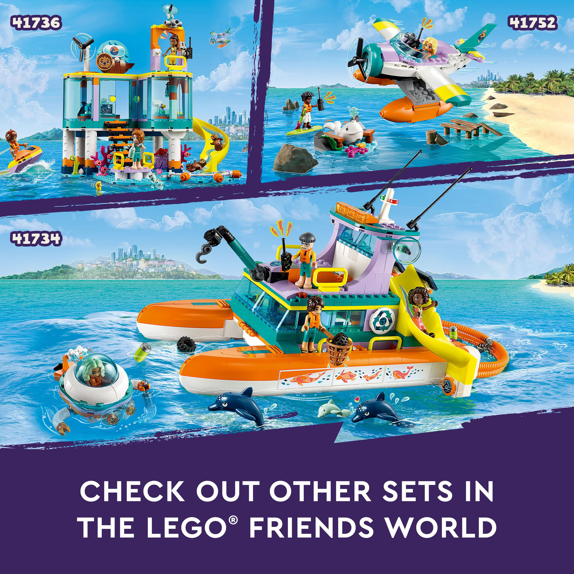 Lego friends ocean rescue hot sale