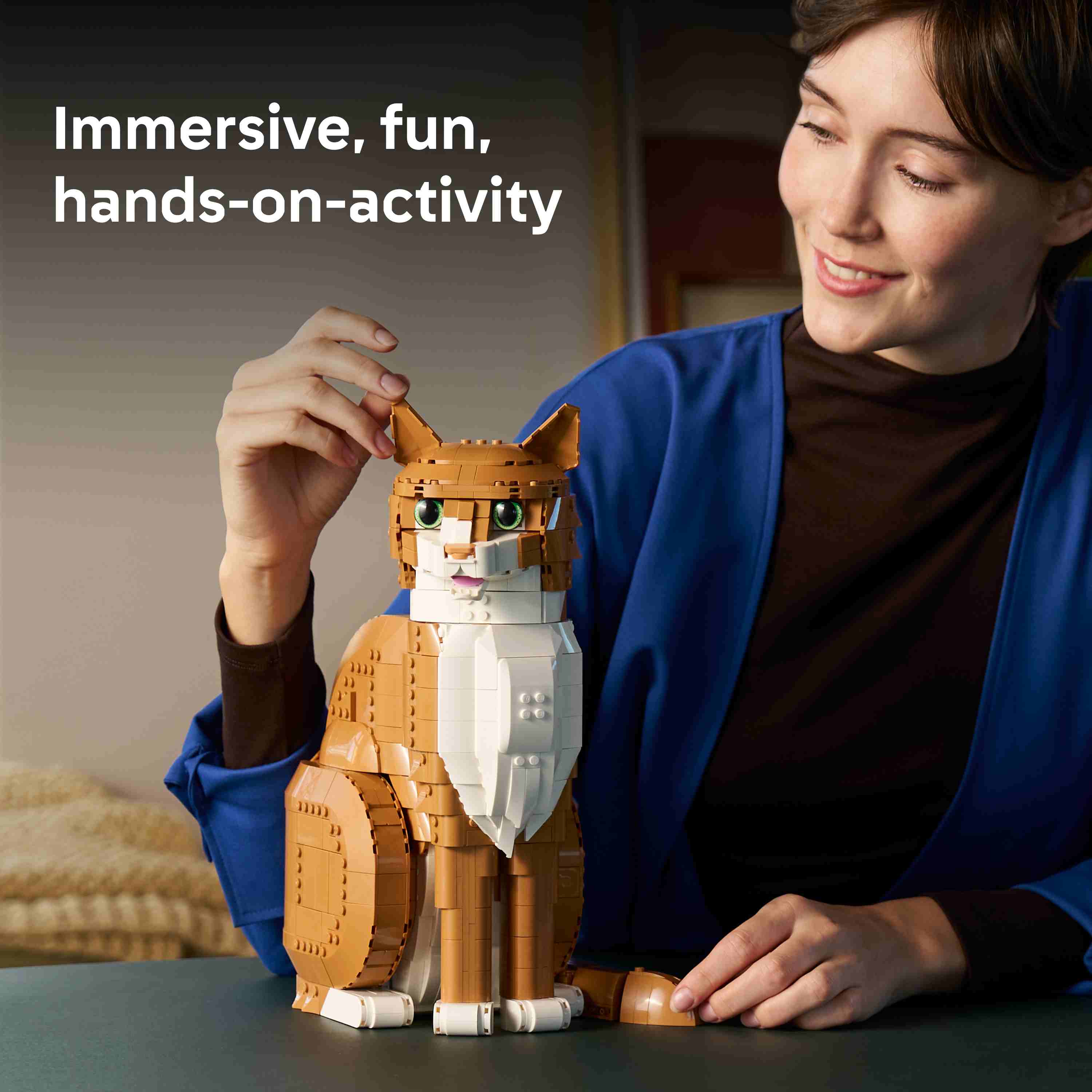 BrickMagic.Asia | 21376 LEGO® Ideas Orange Cat