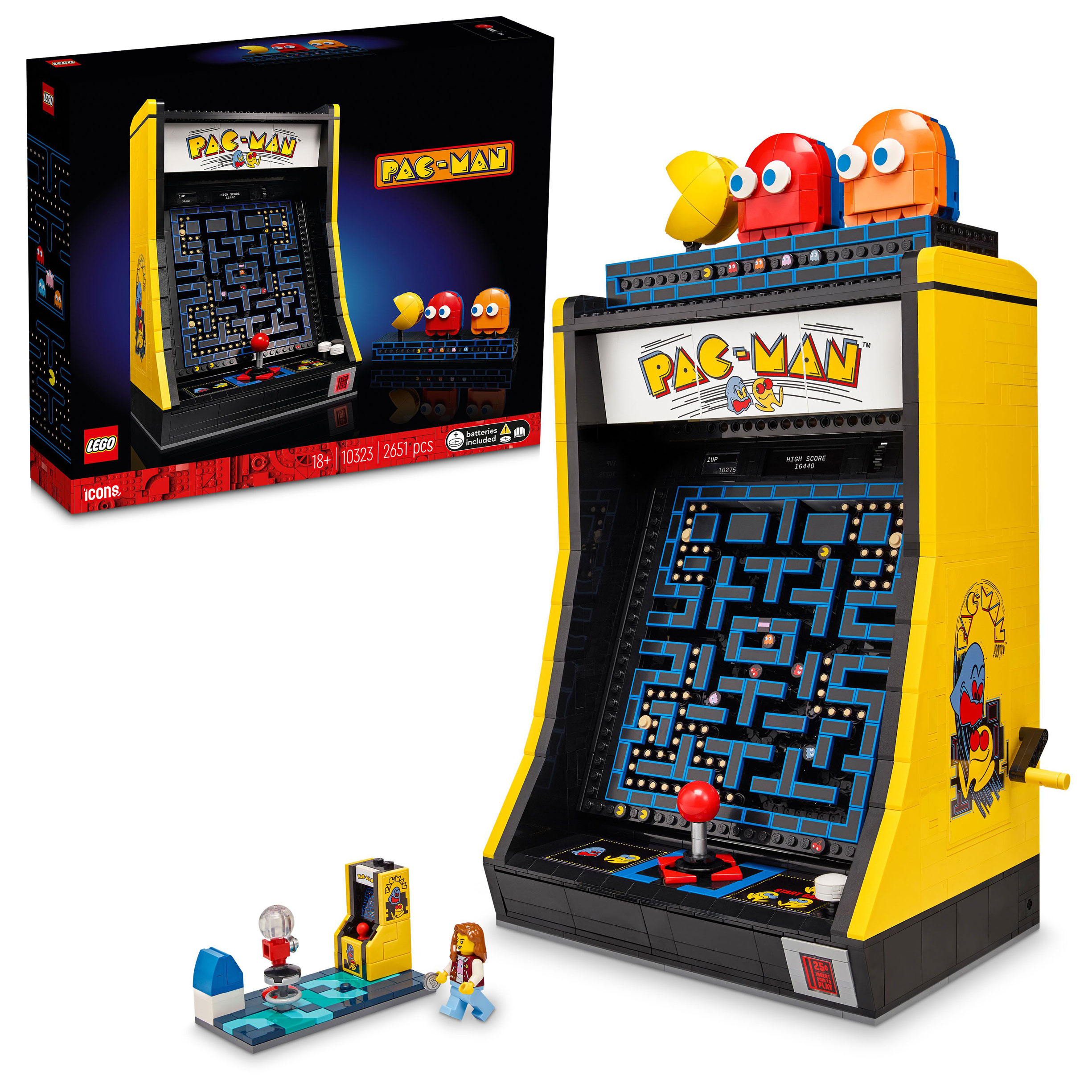 BrickMagic.Asia | 10323 LEGO® ICONS™ PAC-MAN Arcade