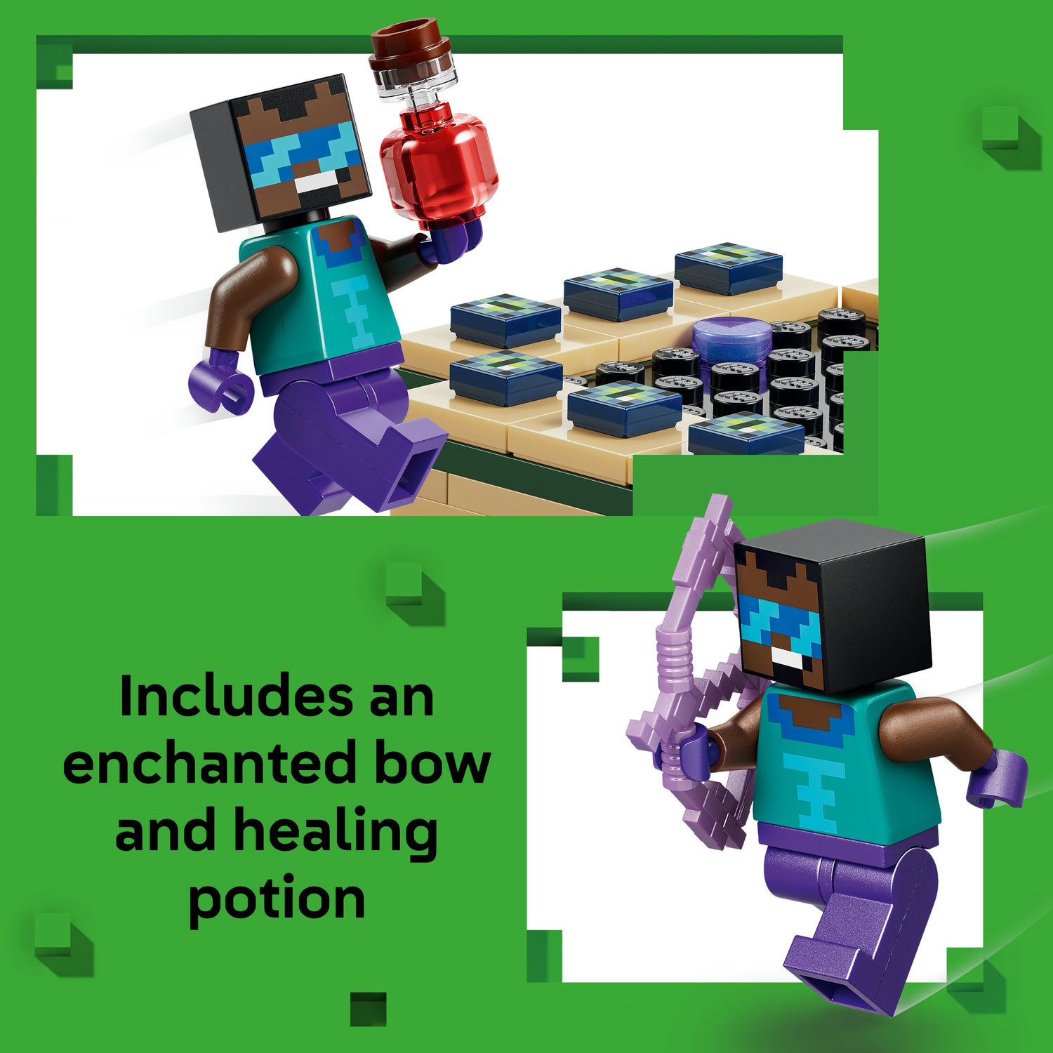 BrickMagic.Asia | 21584 LEGO® Minecraft® Nether & End Portal Journey