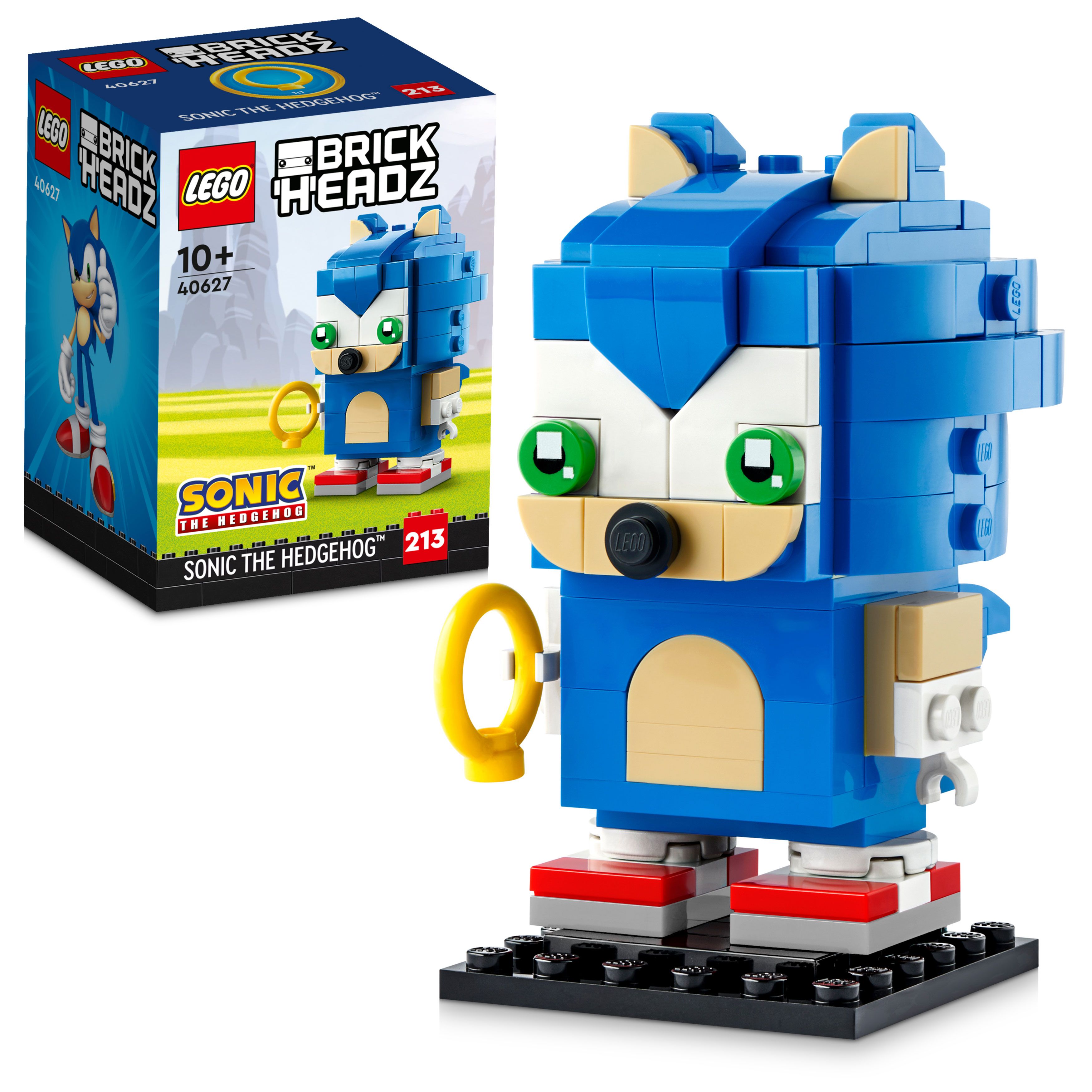  LEGO BrickHeadz Miles Tails Prower - Sonic The Hedgehog™  (40628) : Toys & Games