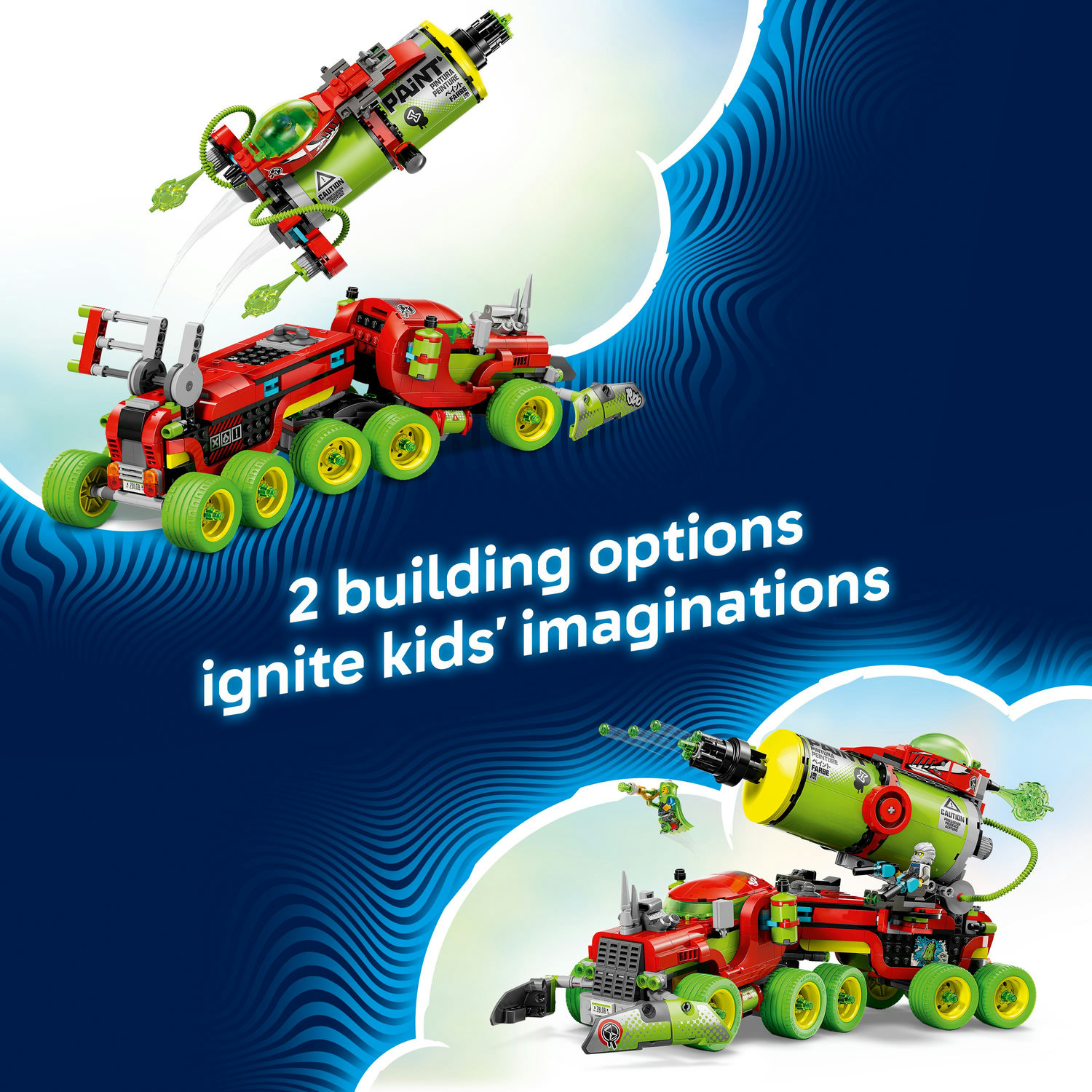 ヤマ BrickMagic.Asia | 71499 LEGO® DREAMZzz™ Mateo's Spray Paint Truck