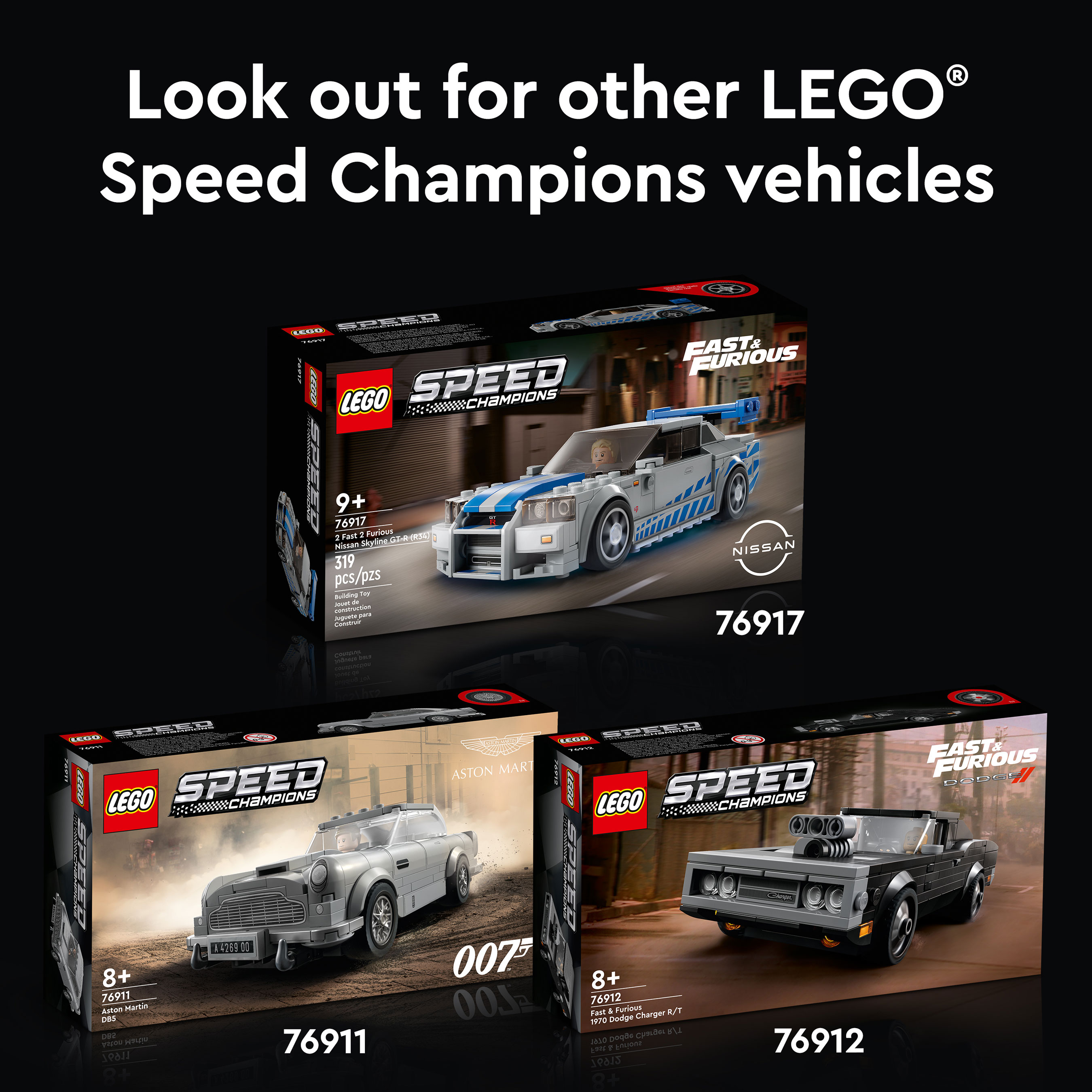 LEGO Speed Champions 76917 2 Fast 2 Furious – Nissan Skyline GT-R