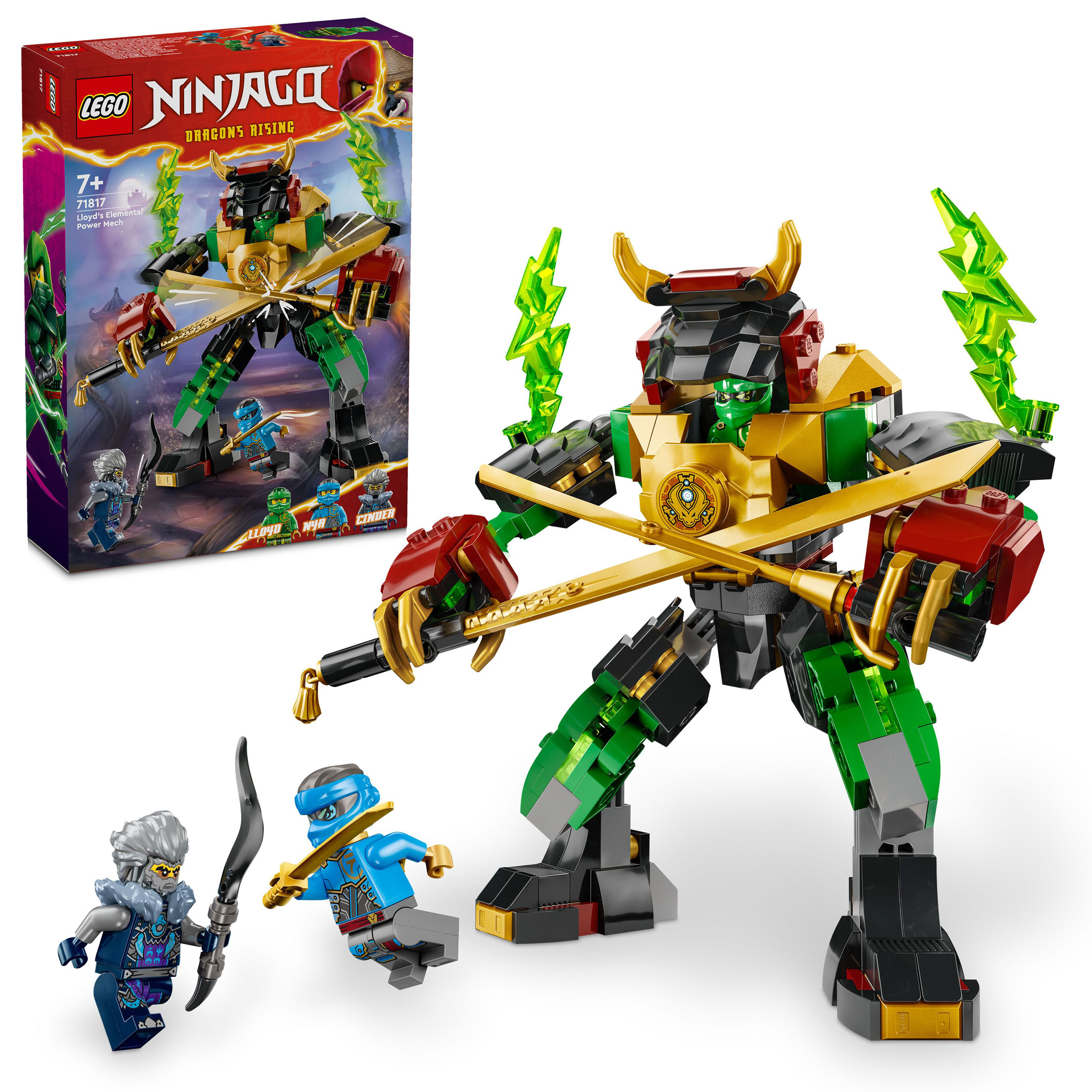 BrickMagic.Asia 71817 LEGO NINJAGO Lloyd s Elemental Power Mech