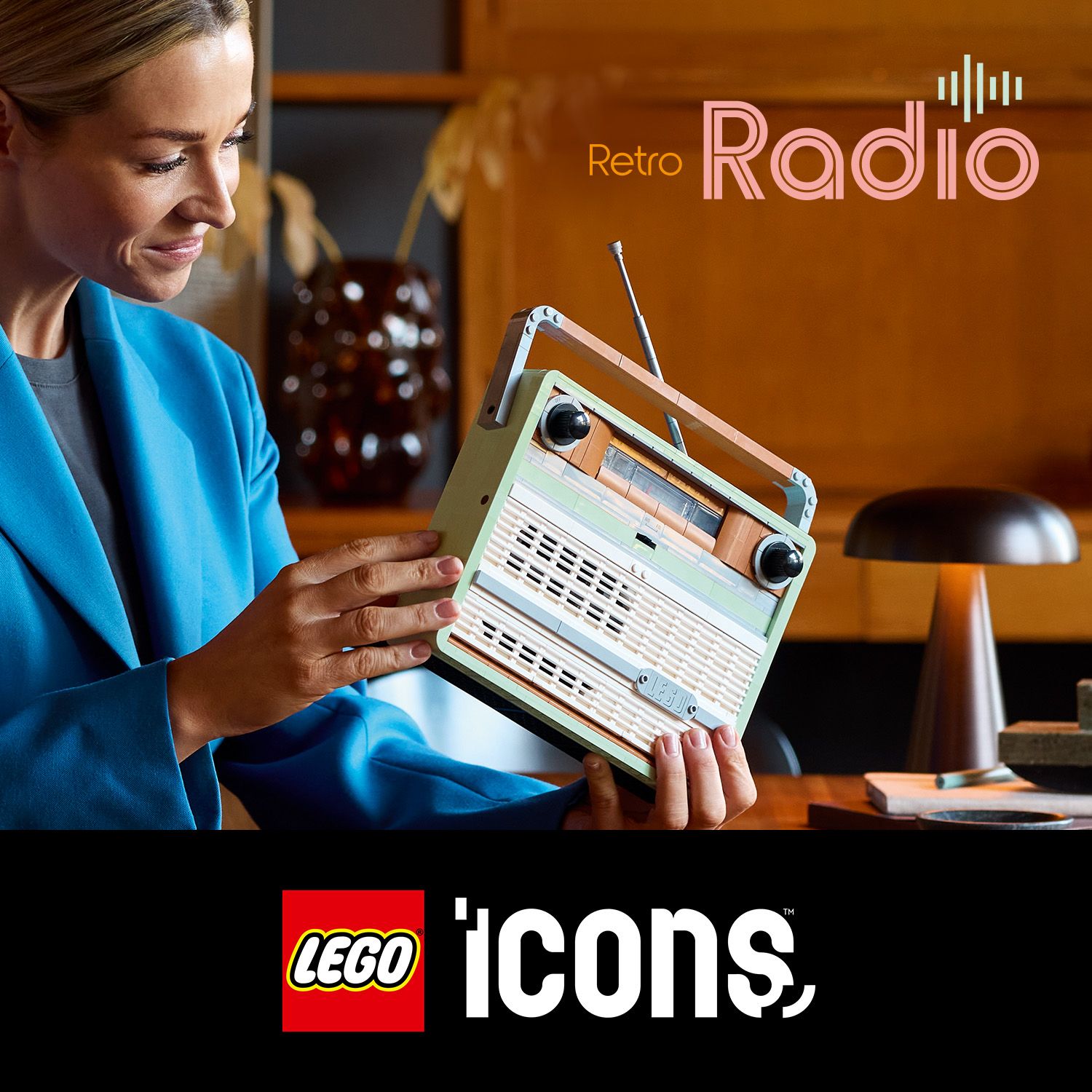 BrickMagic.Asia | 10334 LEGO® Icons Retro Radio