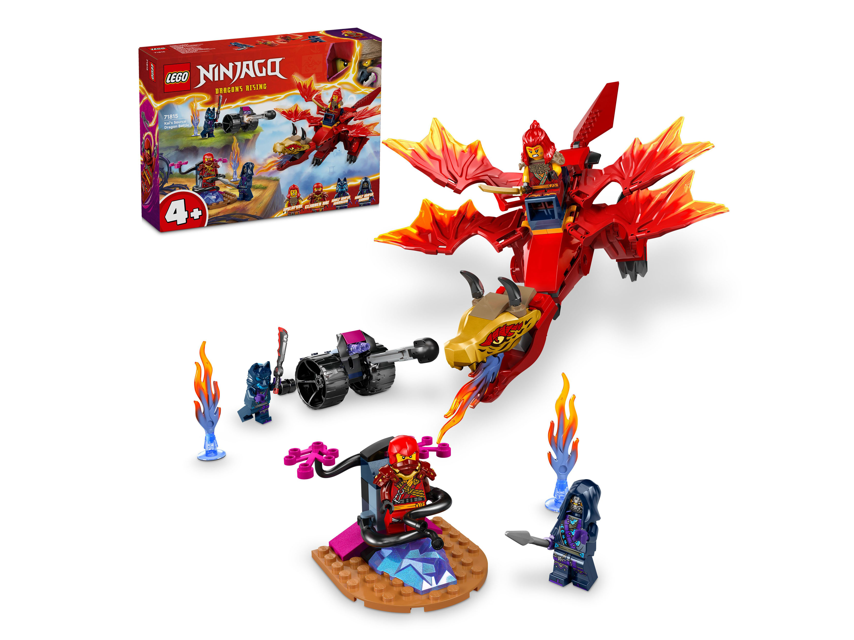 BrickMagic.Asia | 71798 LEGO® NINJAGO® Nya and Arin's Baby Dragon 