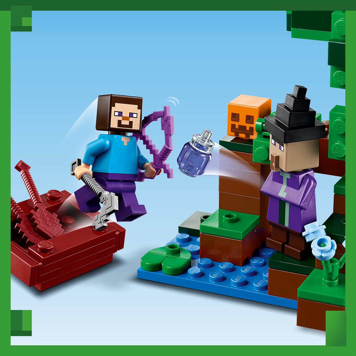 BrickMagic.Asia | 21248 LEGO® Minecraft The Pumpkin Farm