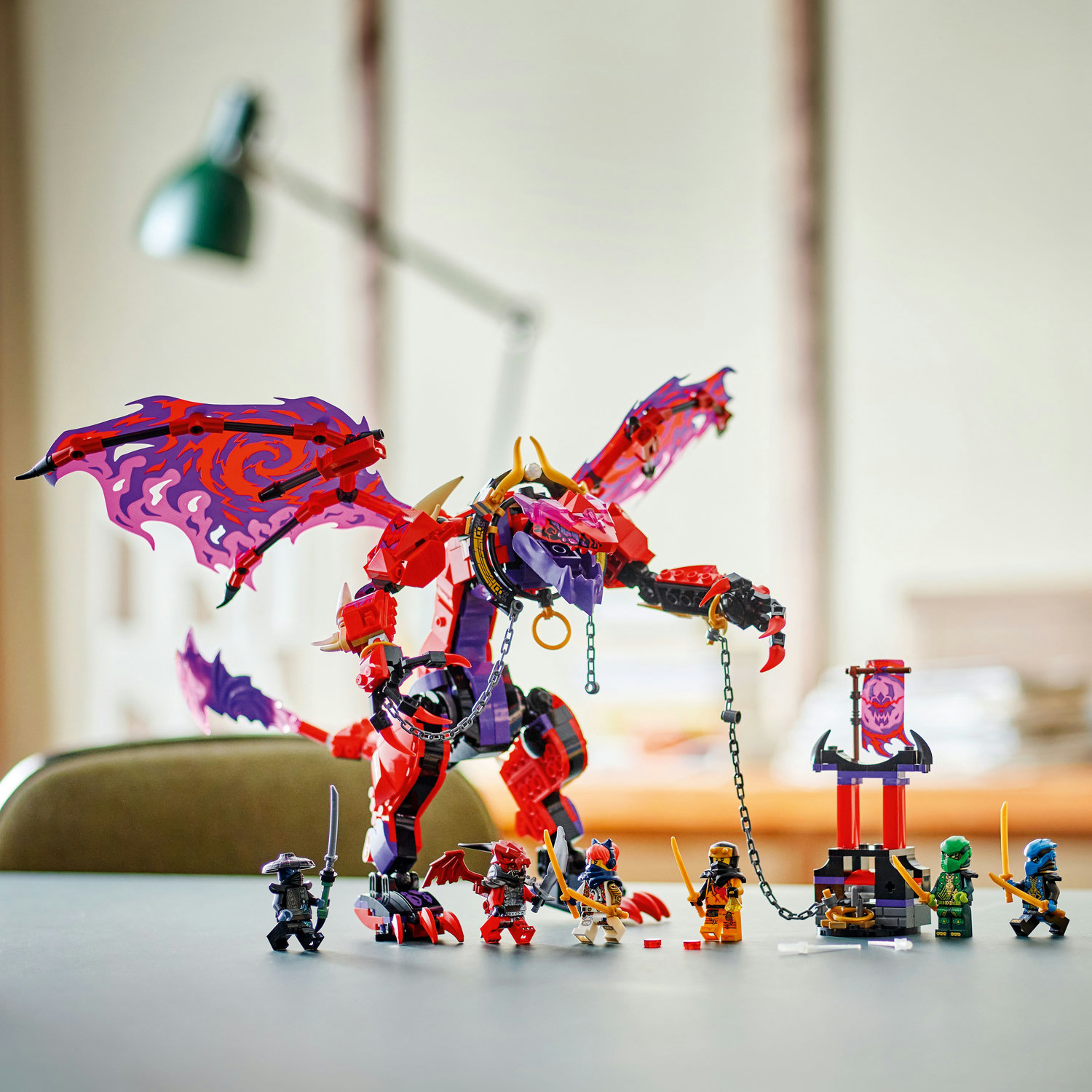 BrickMagic.Asia | 71832 LEGO® NINJAGO® Thunderfang Dragon of Chaos