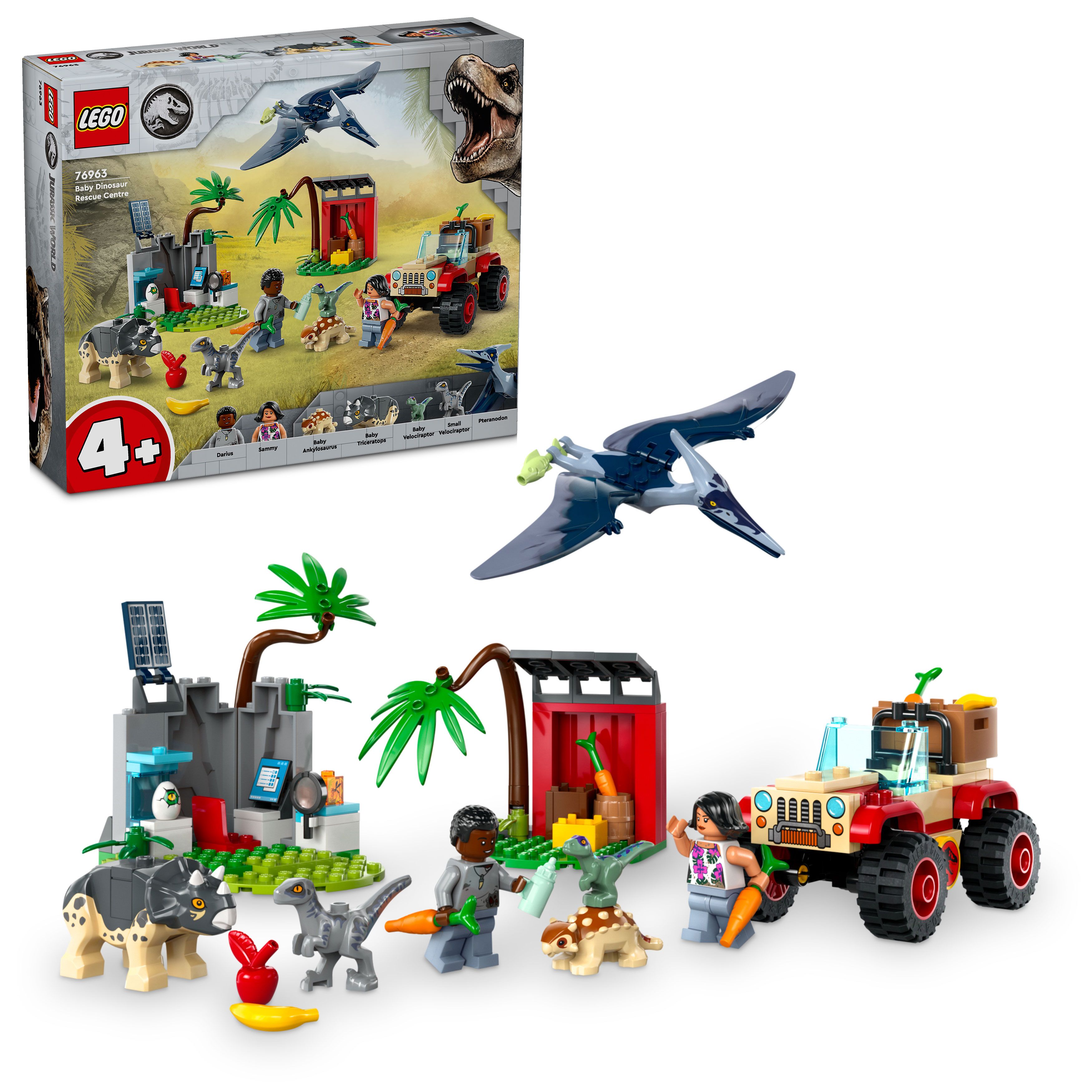 Lego jurassic world baby pteranodon sale