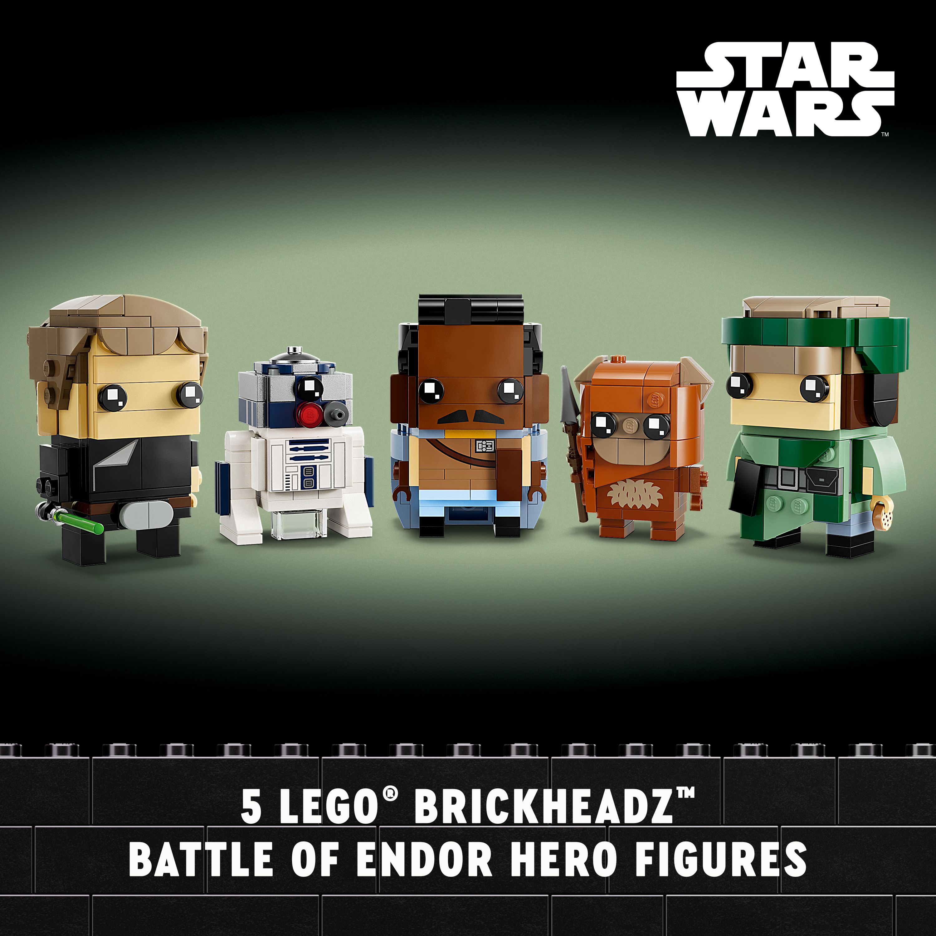 ▻ Review: LEGO Star Wars BrickHeadz 40623 Battle of Endor Heroes