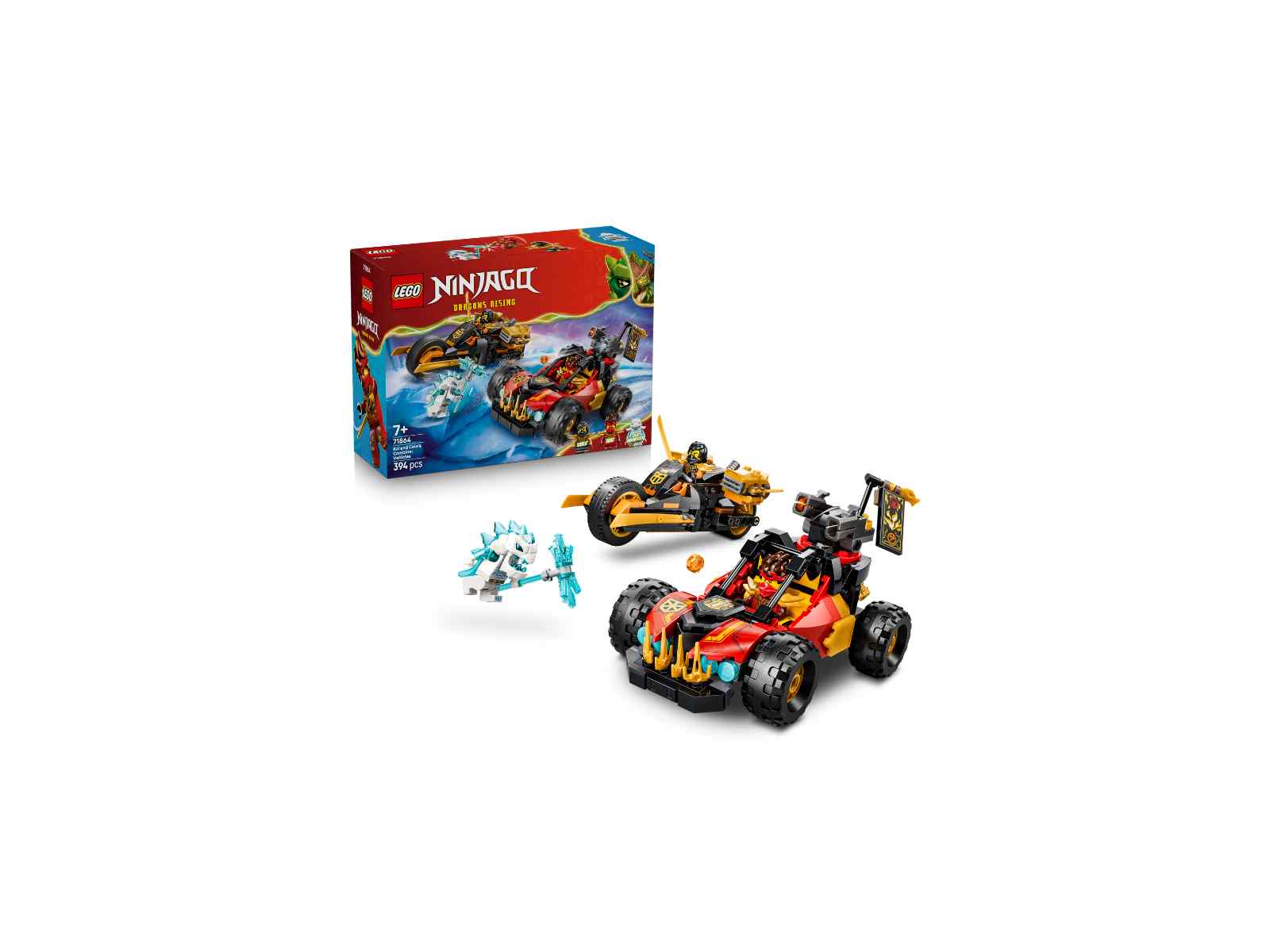 BrickMagic.Asia | 71828 LEGO® NINJAGO® Lloyd's Pull-Back Race Car